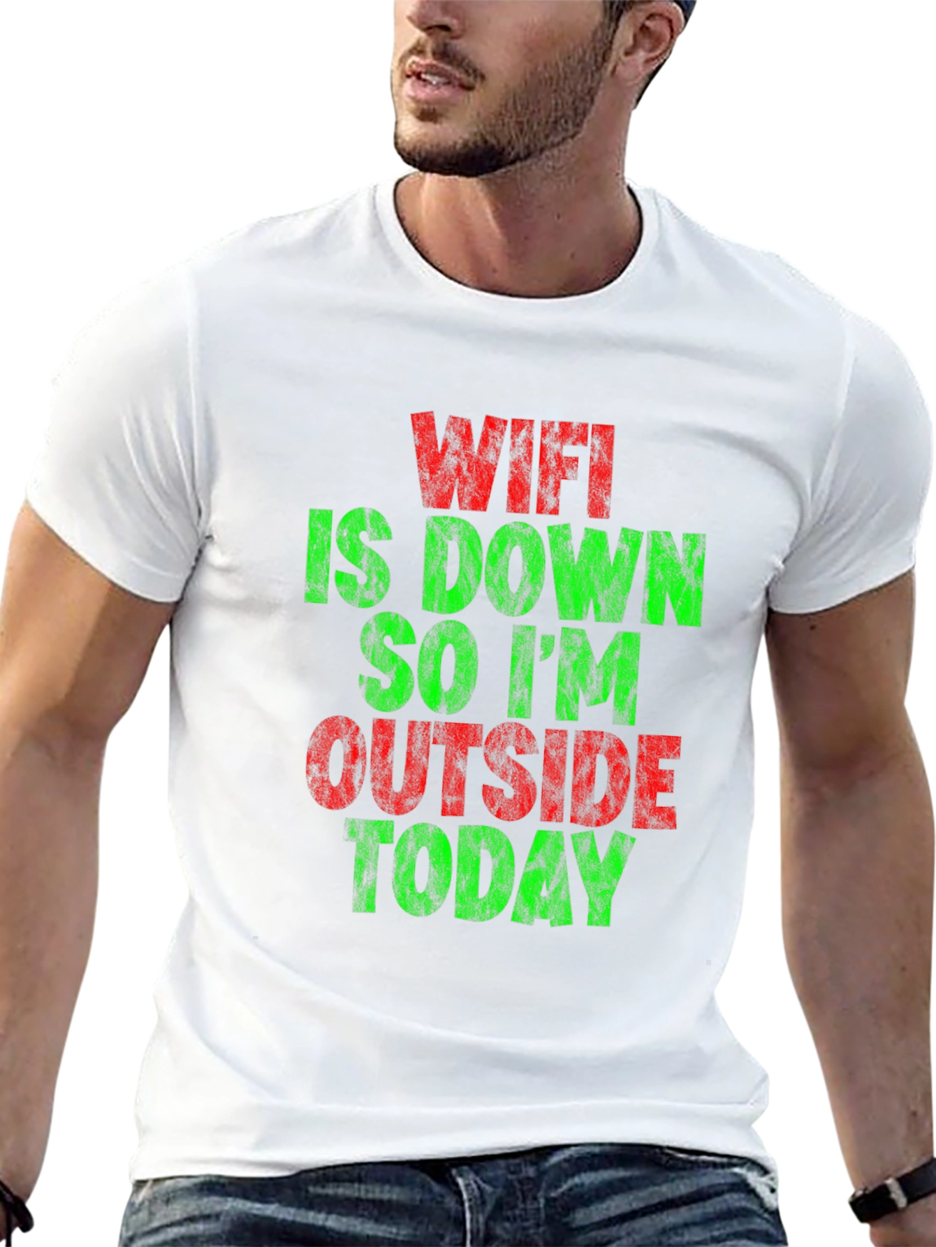 WiFi is Down Humor T-Shirt