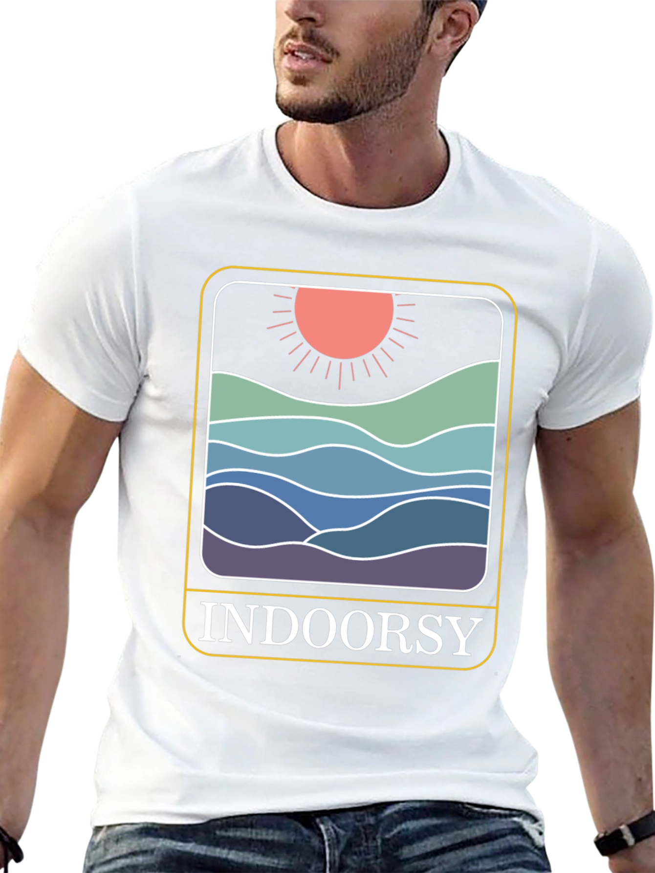 Indoorsy Graphic Tee - Cozy & Unique