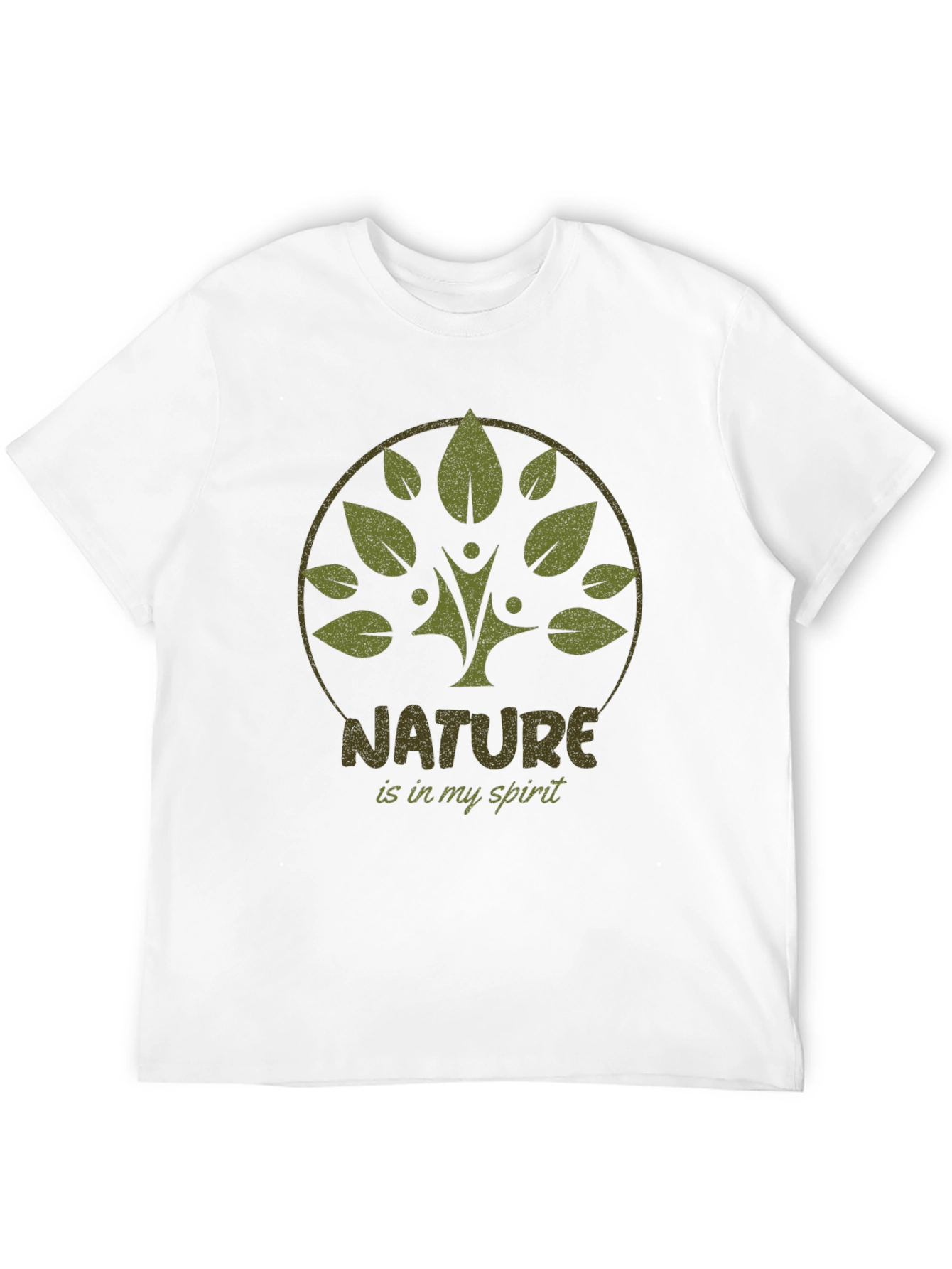 Nature Spirit Tree Graphic T-Shirt