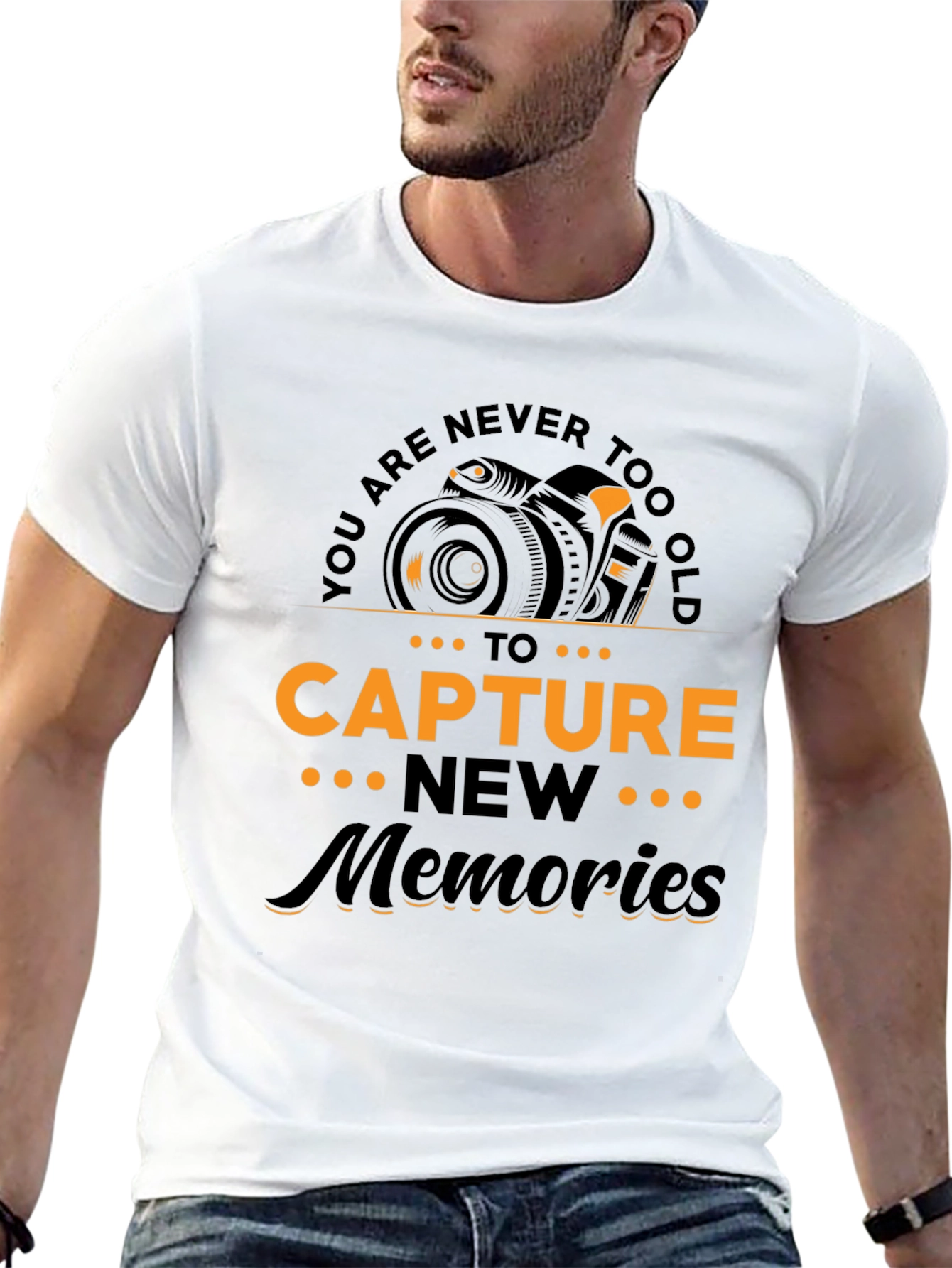 Capture Memories Graphic Tee - Photography Lover Shirt