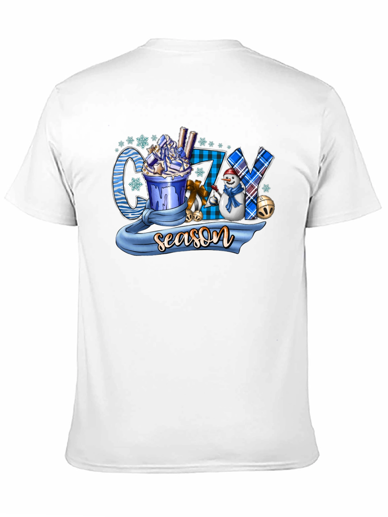 Cozy Season Graphic Tee - Festive Winter Apparel