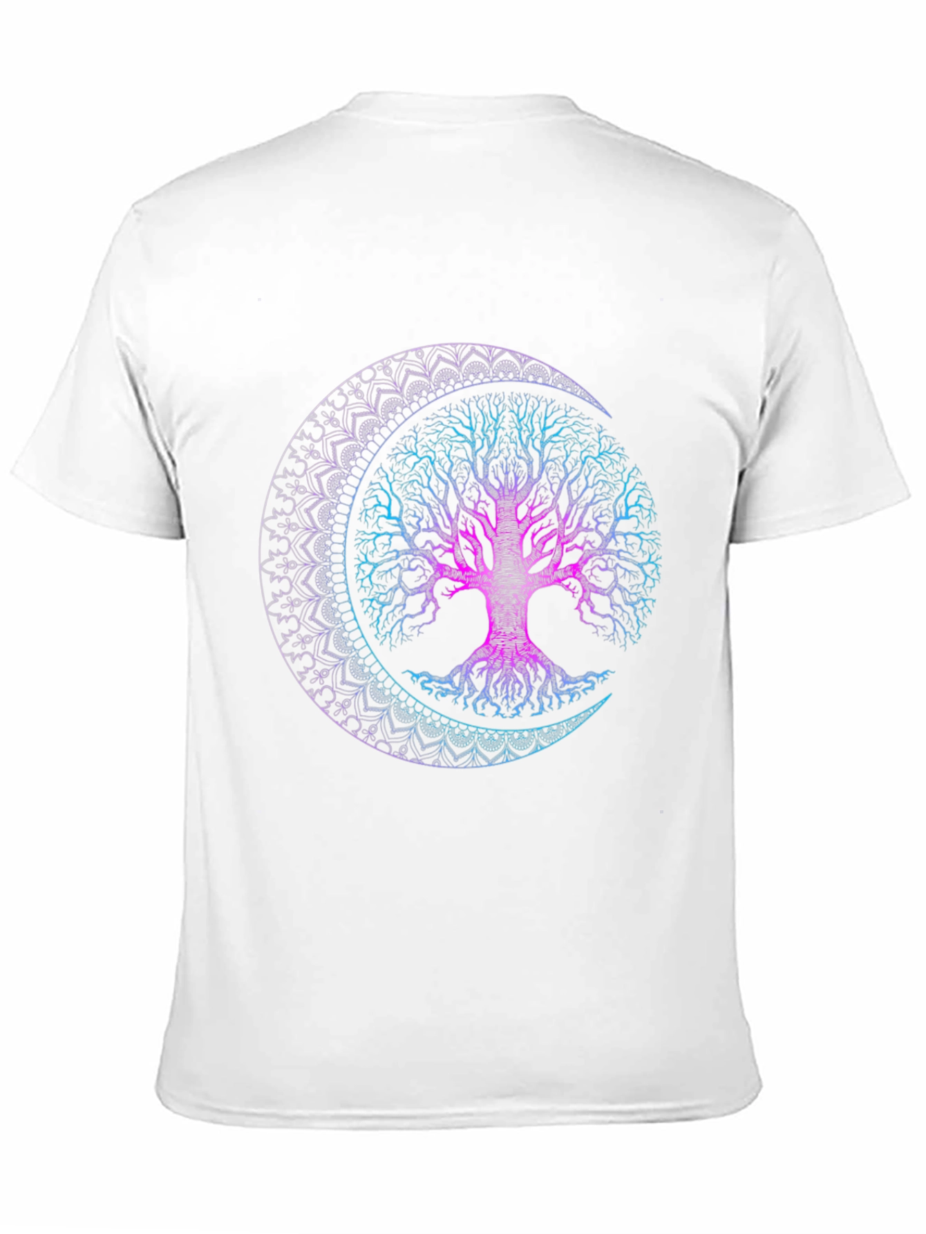 Tree of Life Moon Mandala Graphic Tee