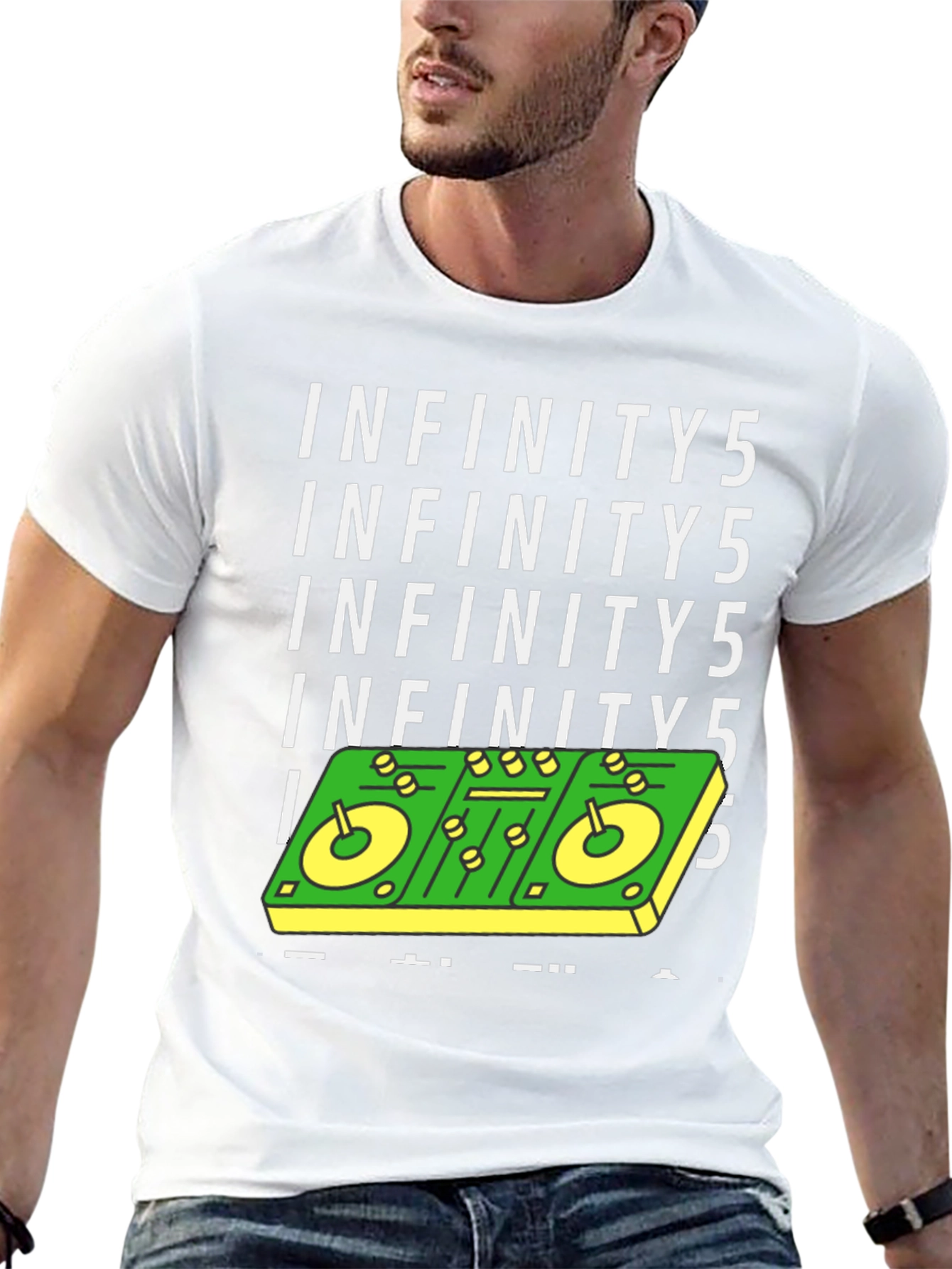 Infinity5 DJ Mixer Graphic Tee
