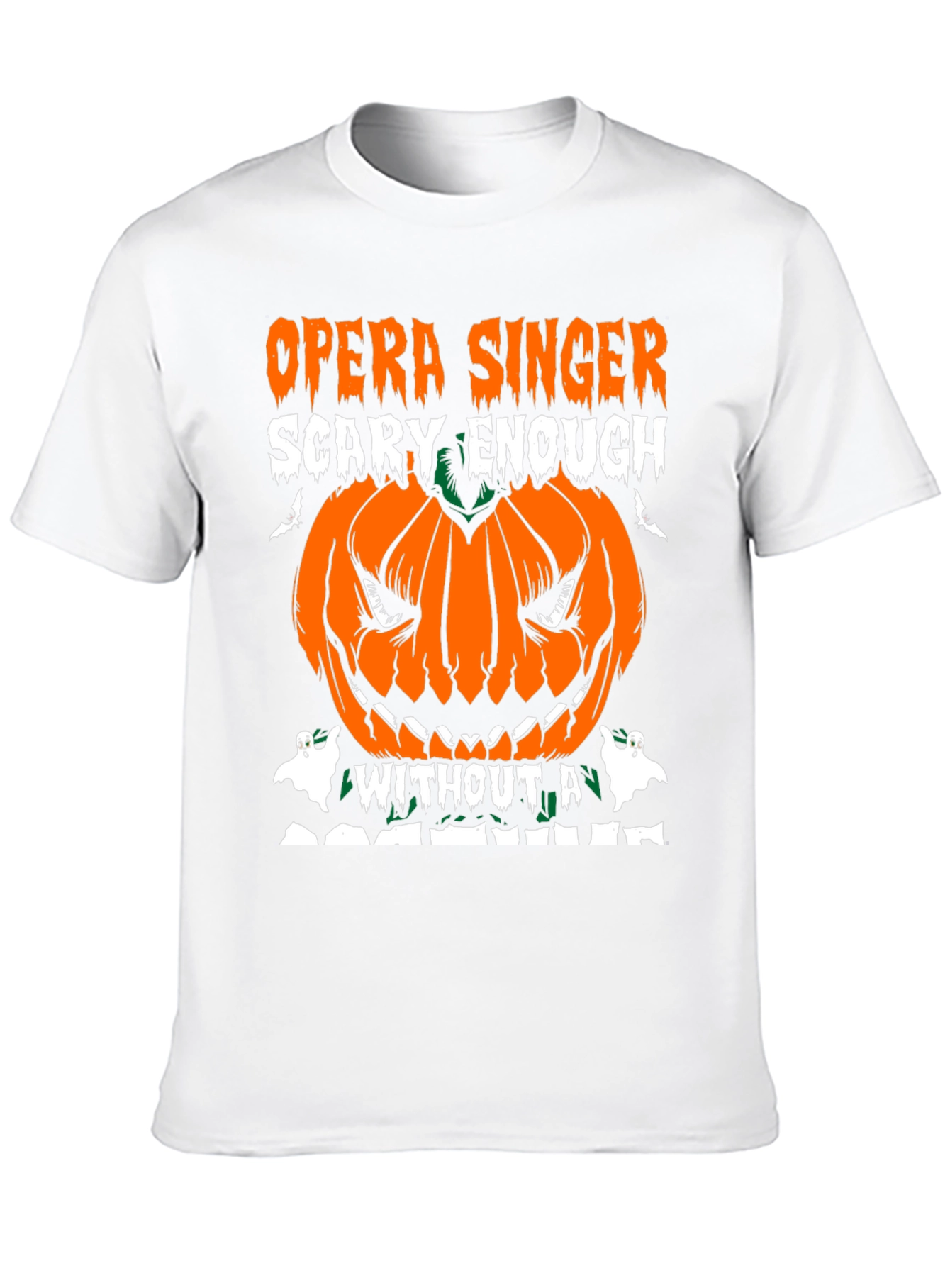Opera Singer Scary Enough Halloween T-Shirt