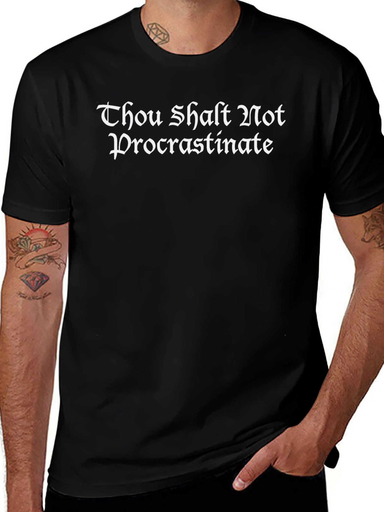 Thou Shalt Not Procrastinate T-Shirt