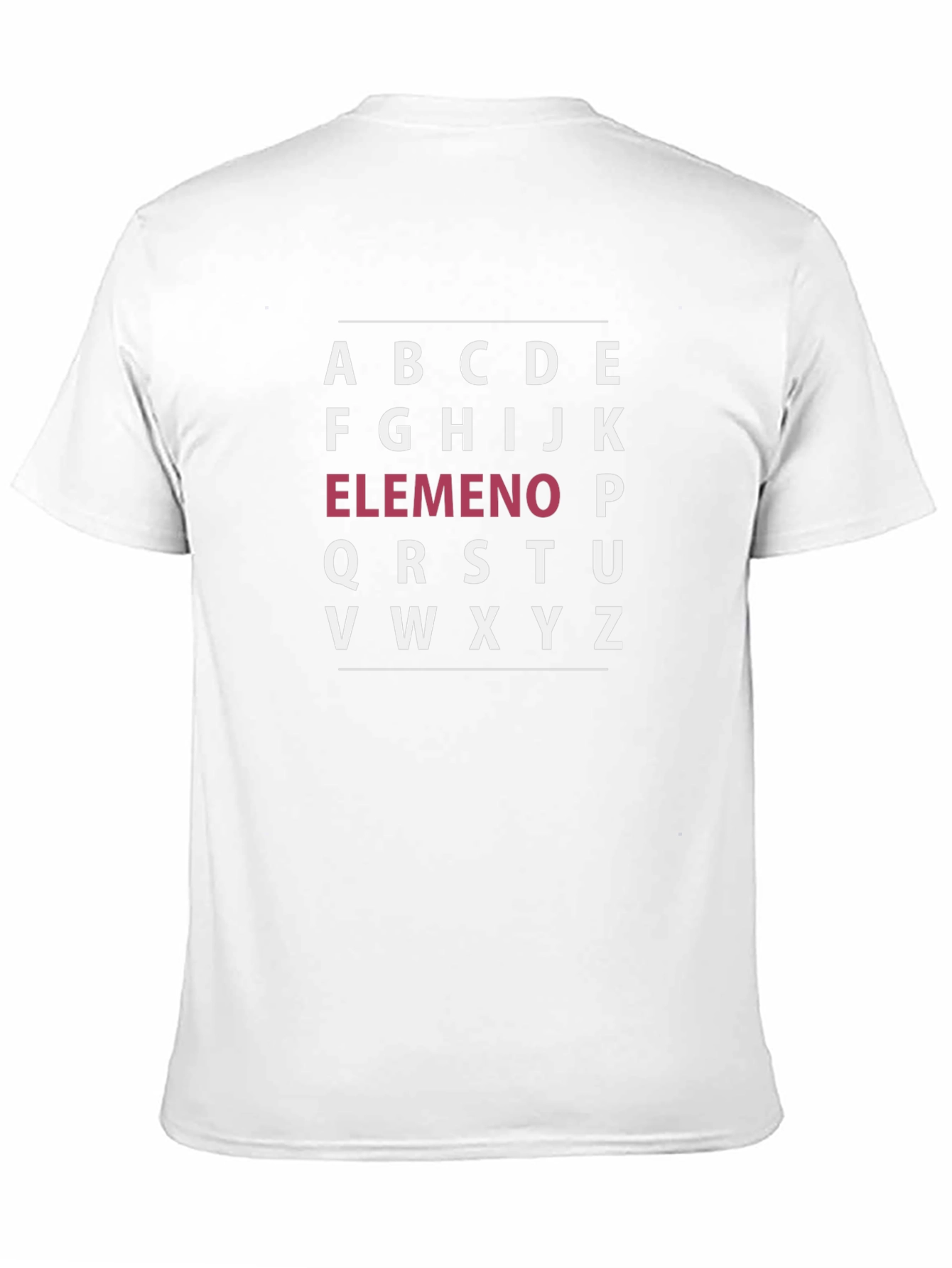 Alphabet T-Shirt - Funny LMNOP Tee