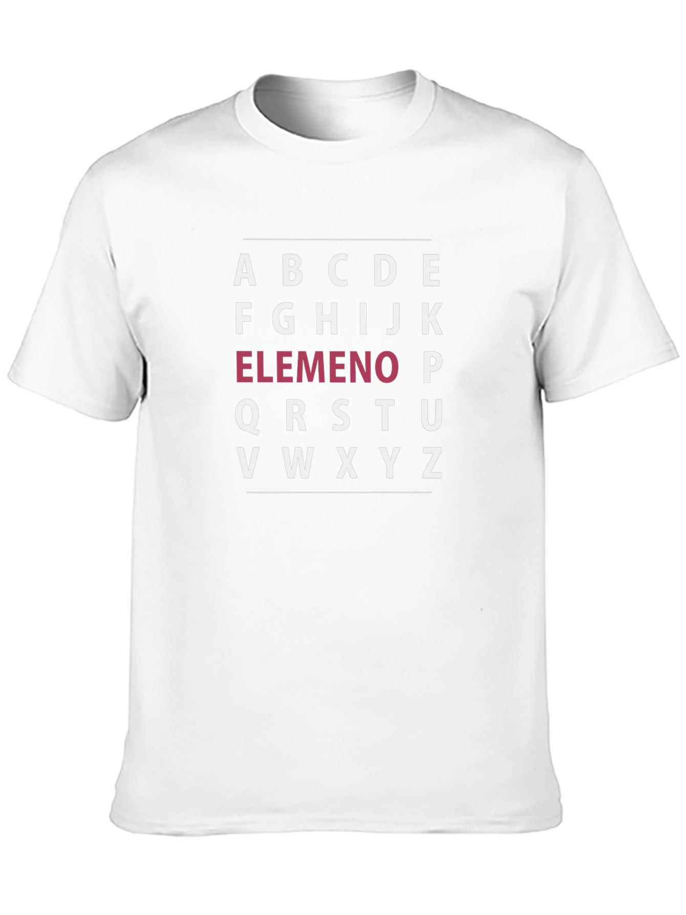 Alphabet T-Shirt - Funny LMNOP Tee