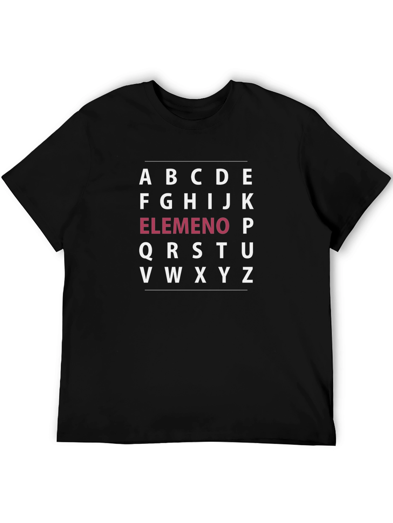 Alphabet T-Shirt - Funny LMNOP Tee