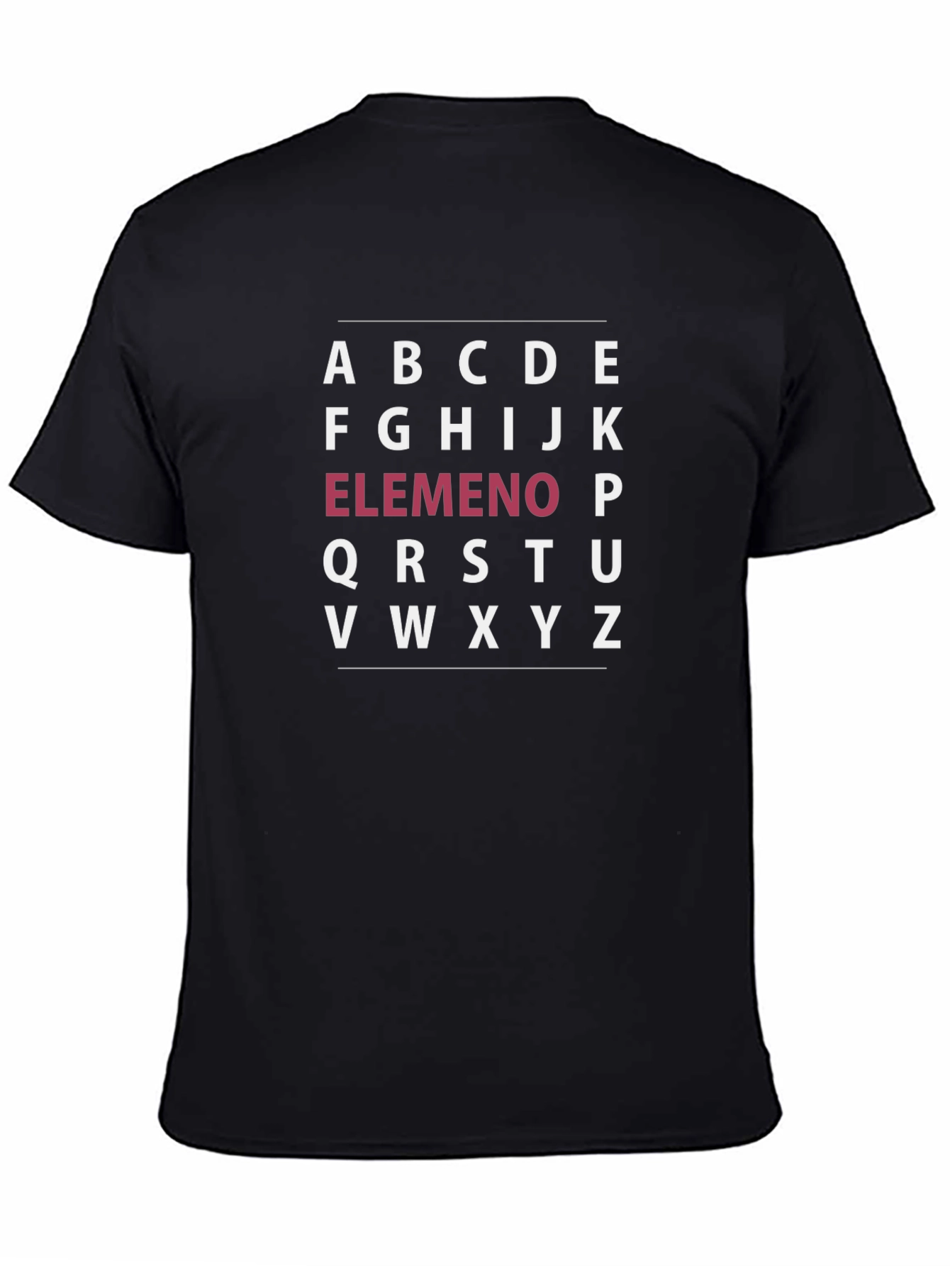 Alphabet T-Shirt - Funny LMNOP Tee