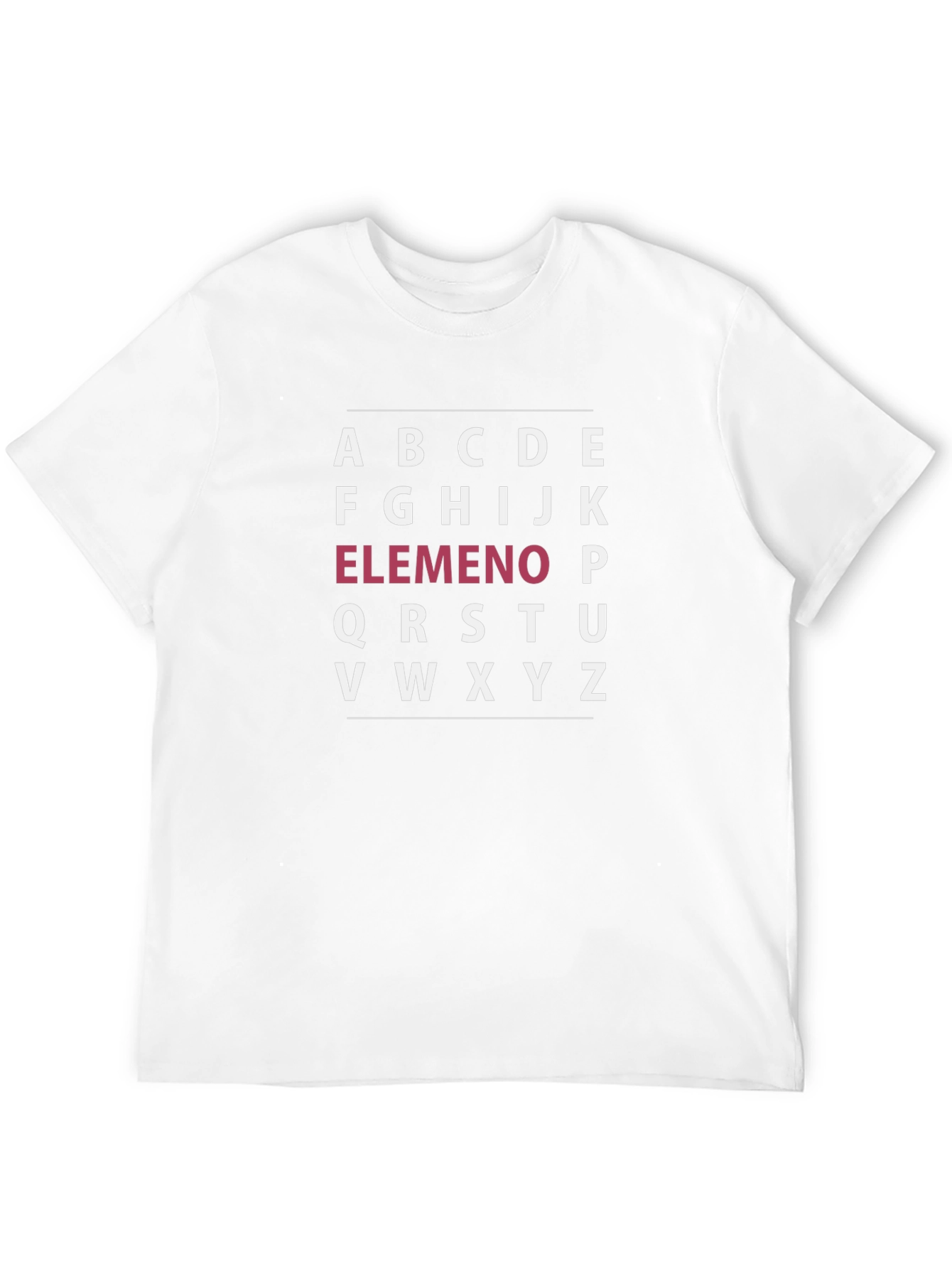 Alphabet T-Shirt - Funny LMNOP Tee