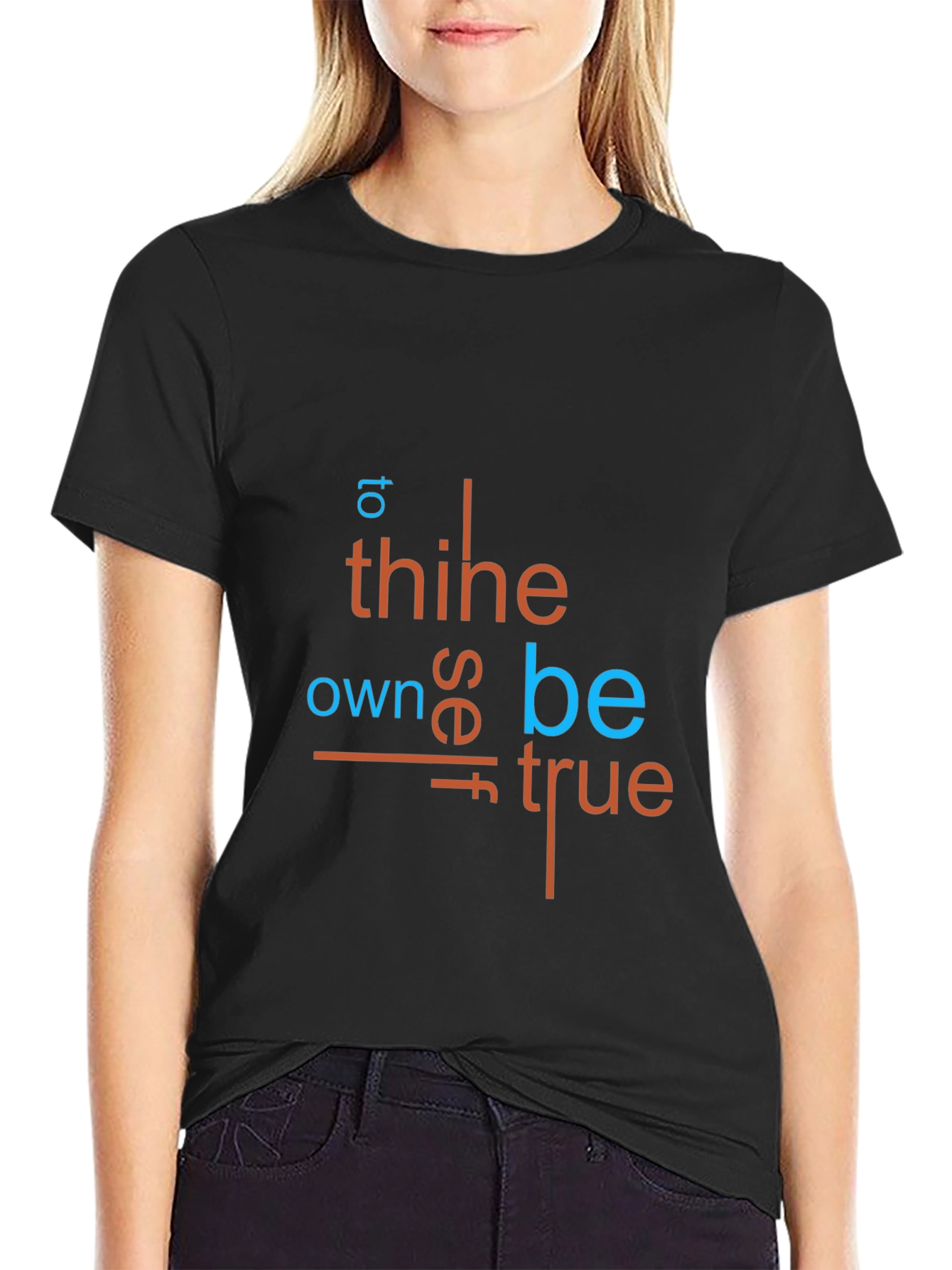 To Thine Own Self Be True Graphic T-Shirt