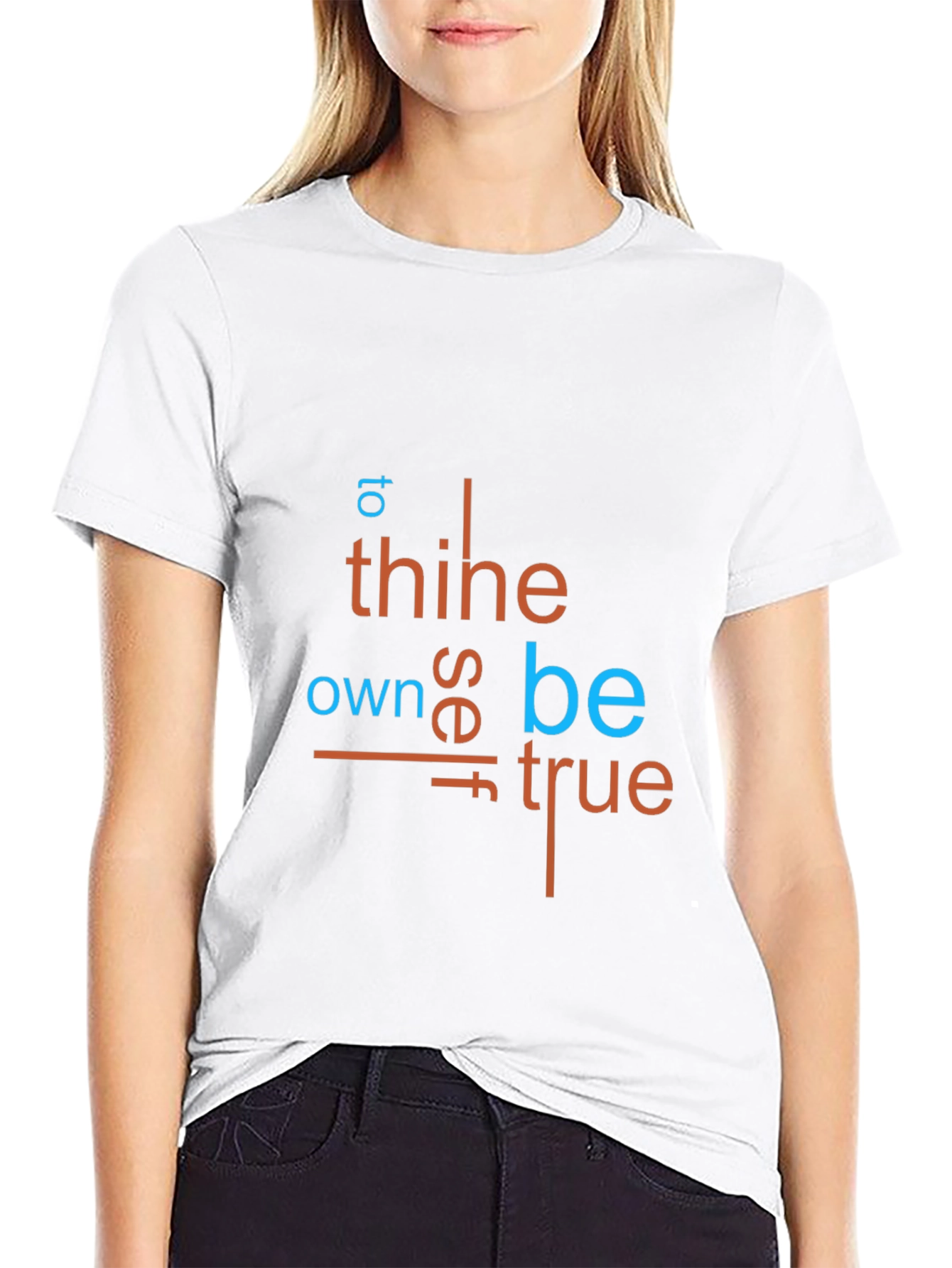 To Thine Own Self Be True Graphic T-Shirt