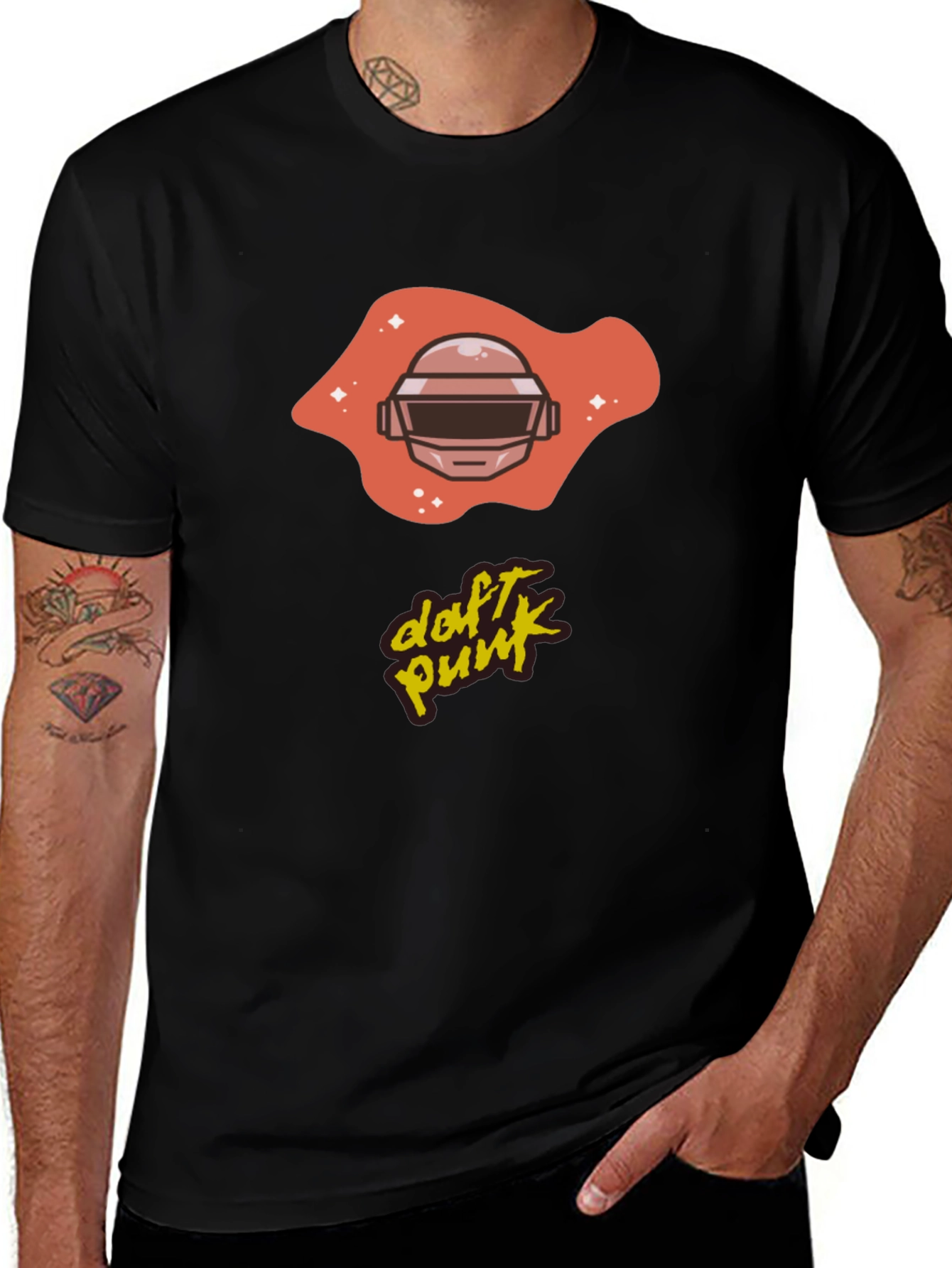 Daft Punk Graphic T-Shirt - Music Fan Apparel