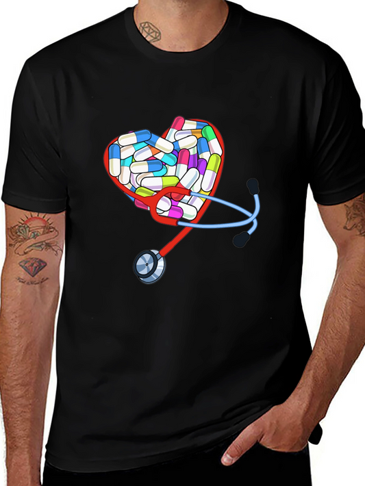 Heart of Medicine Graphic T-Shirt