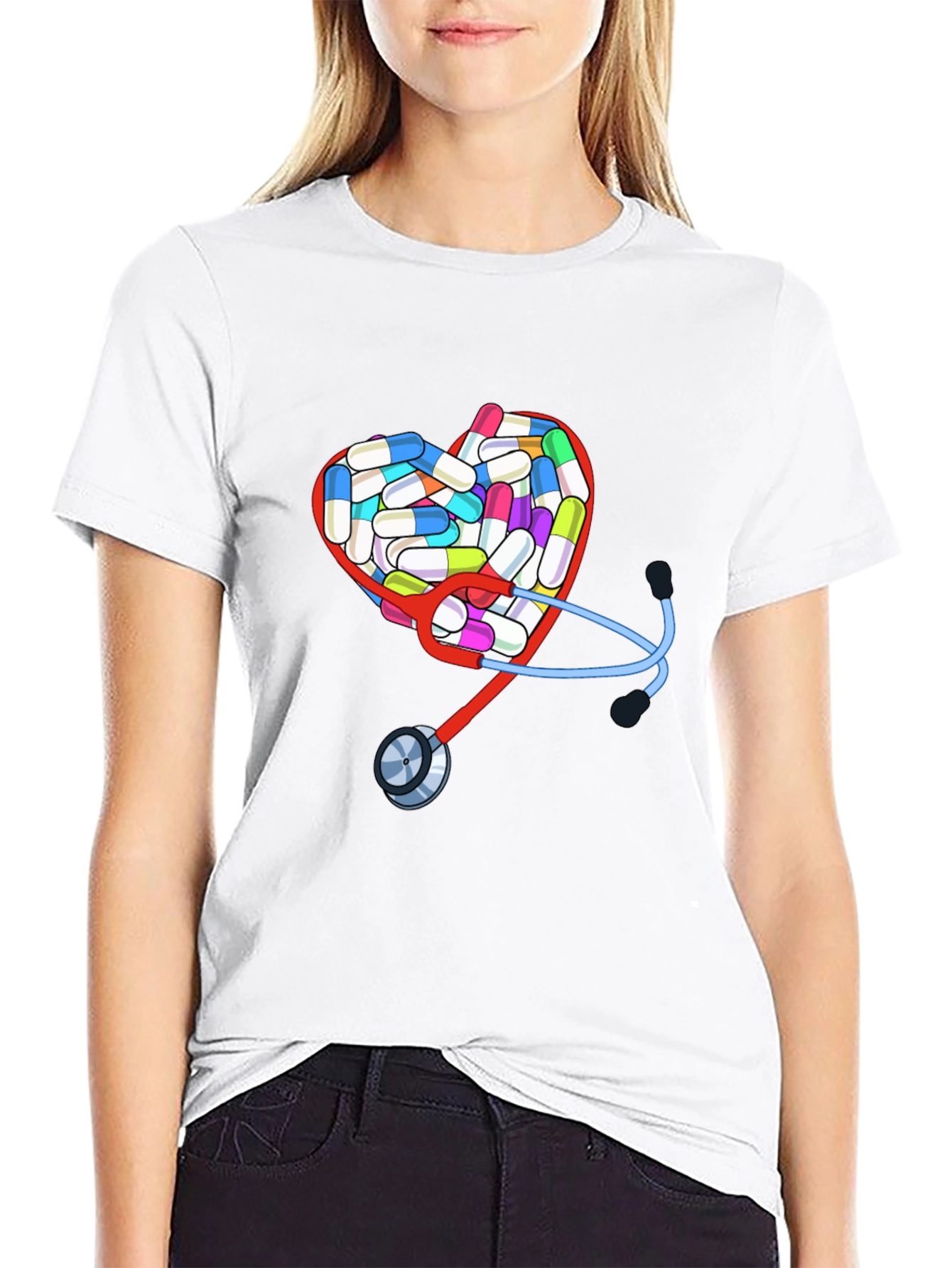 Heart of Medicine Graphic T-Shirt