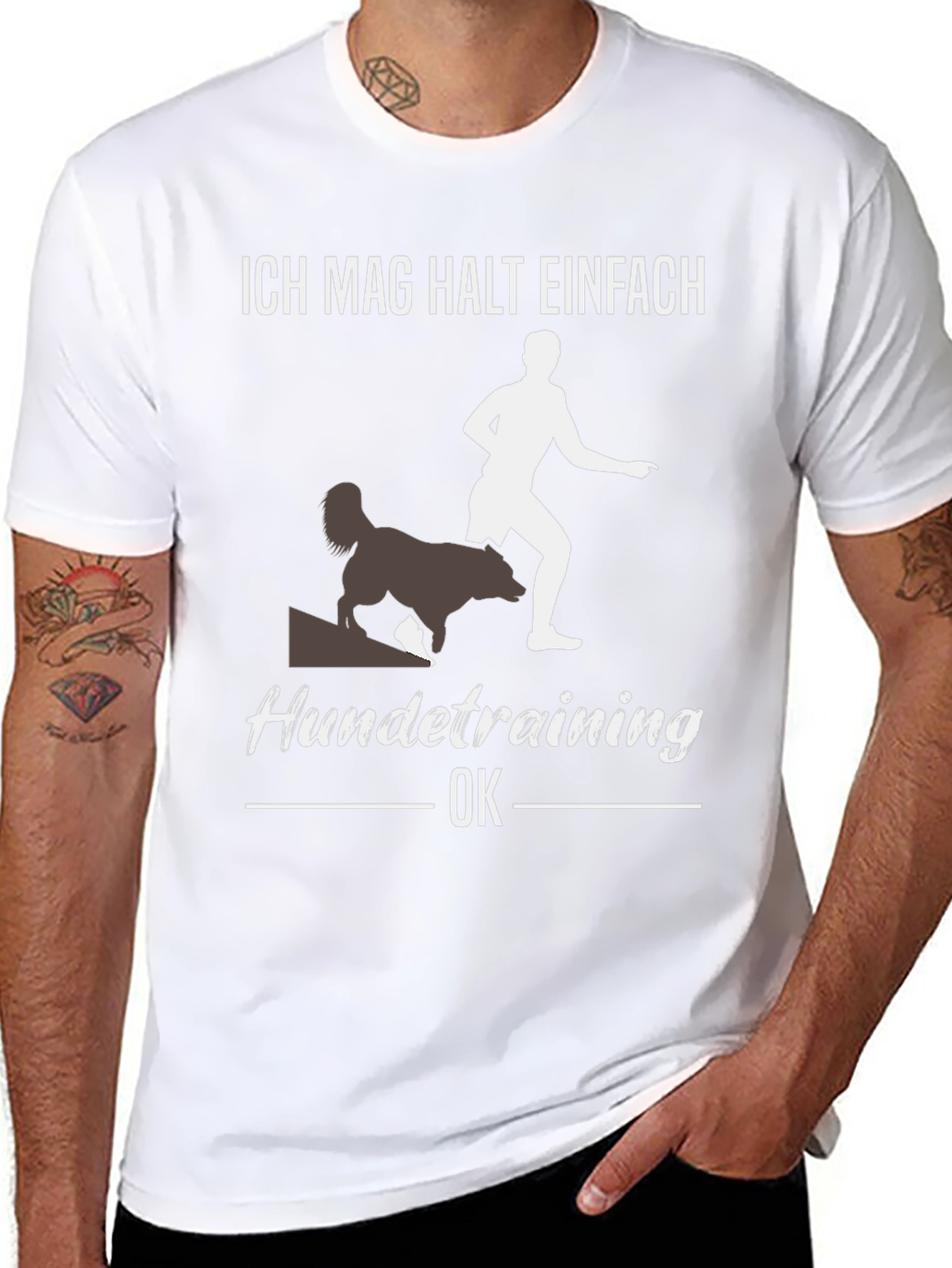 Dog Training T-Shirt - Ich Mag Halt Einfach