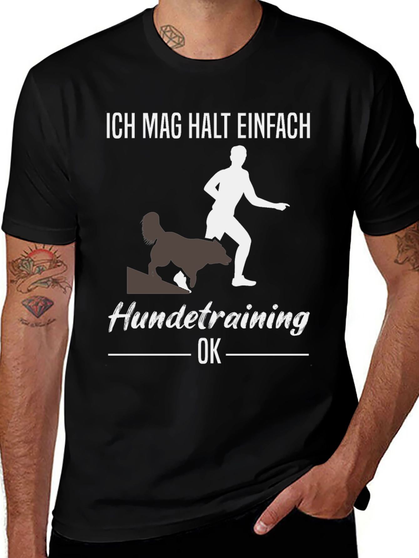 Dog Training T-Shirt - Ich Mag Halt Einfach