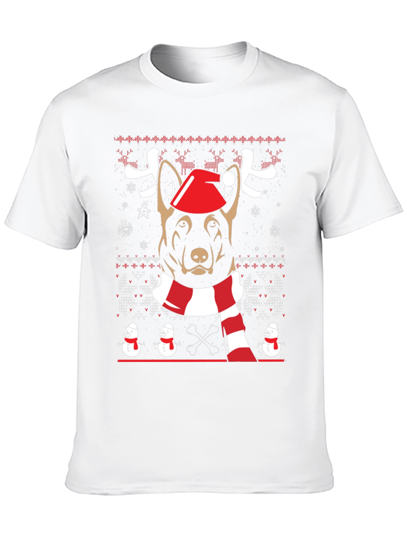Dog Christmas Sweater T-Shirt