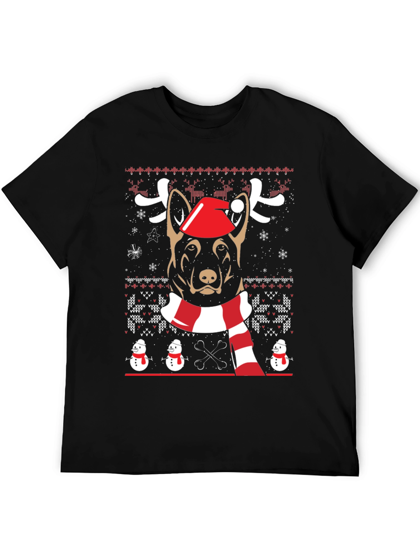 Dog Christmas Sweater T-Shirt