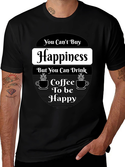 Coffee Makes Me Happy Graphic Tee
