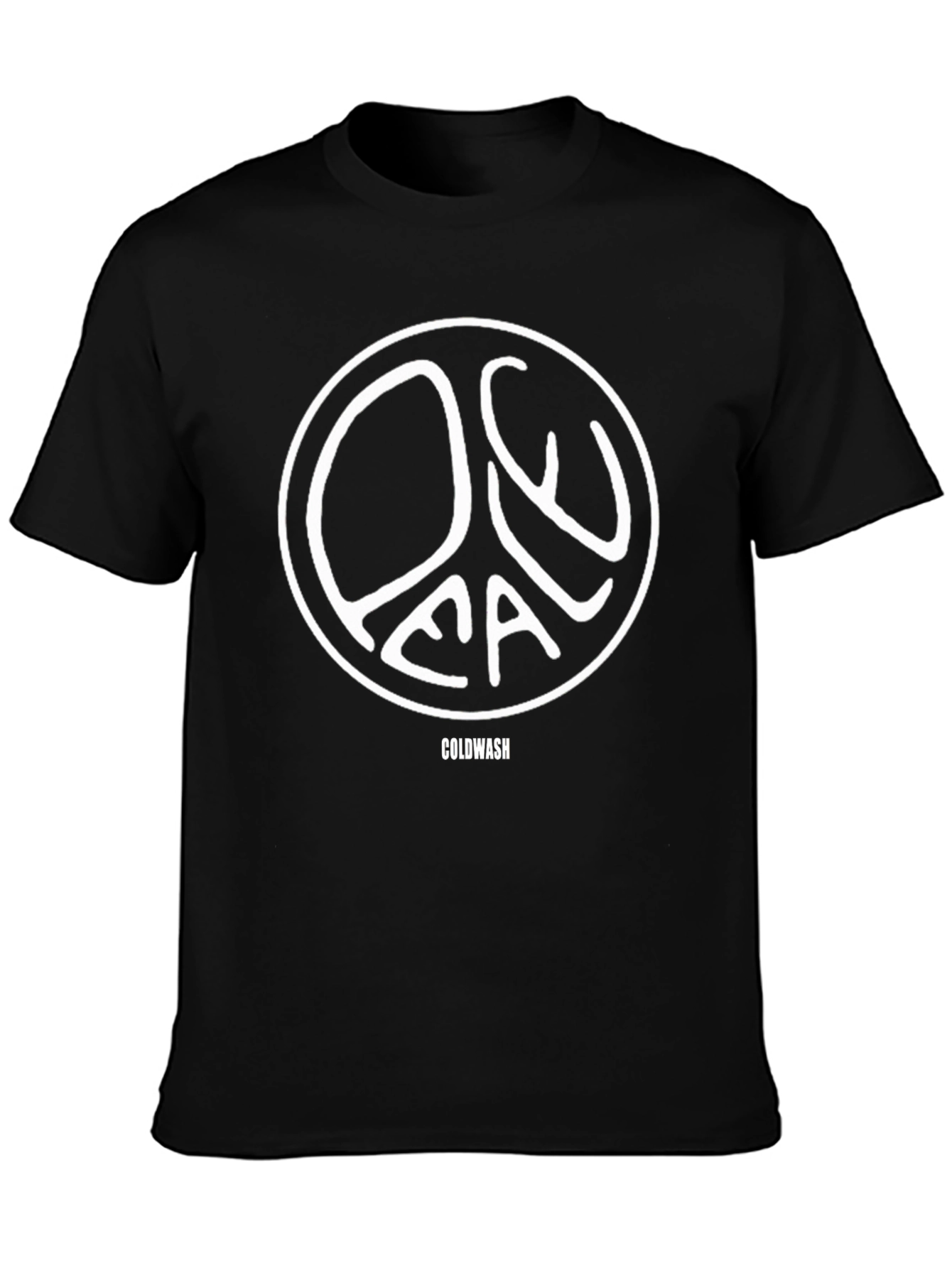 Peace Symbol Graphic T-Shirt - Coldwash Design