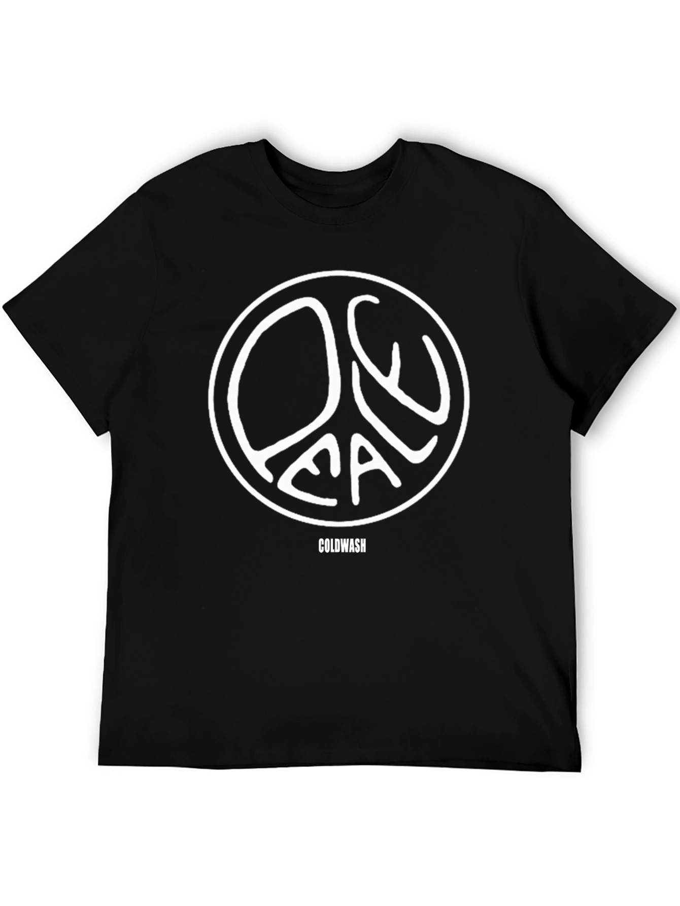 Peace Symbol Graphic T-Shirt - Coldwash Design