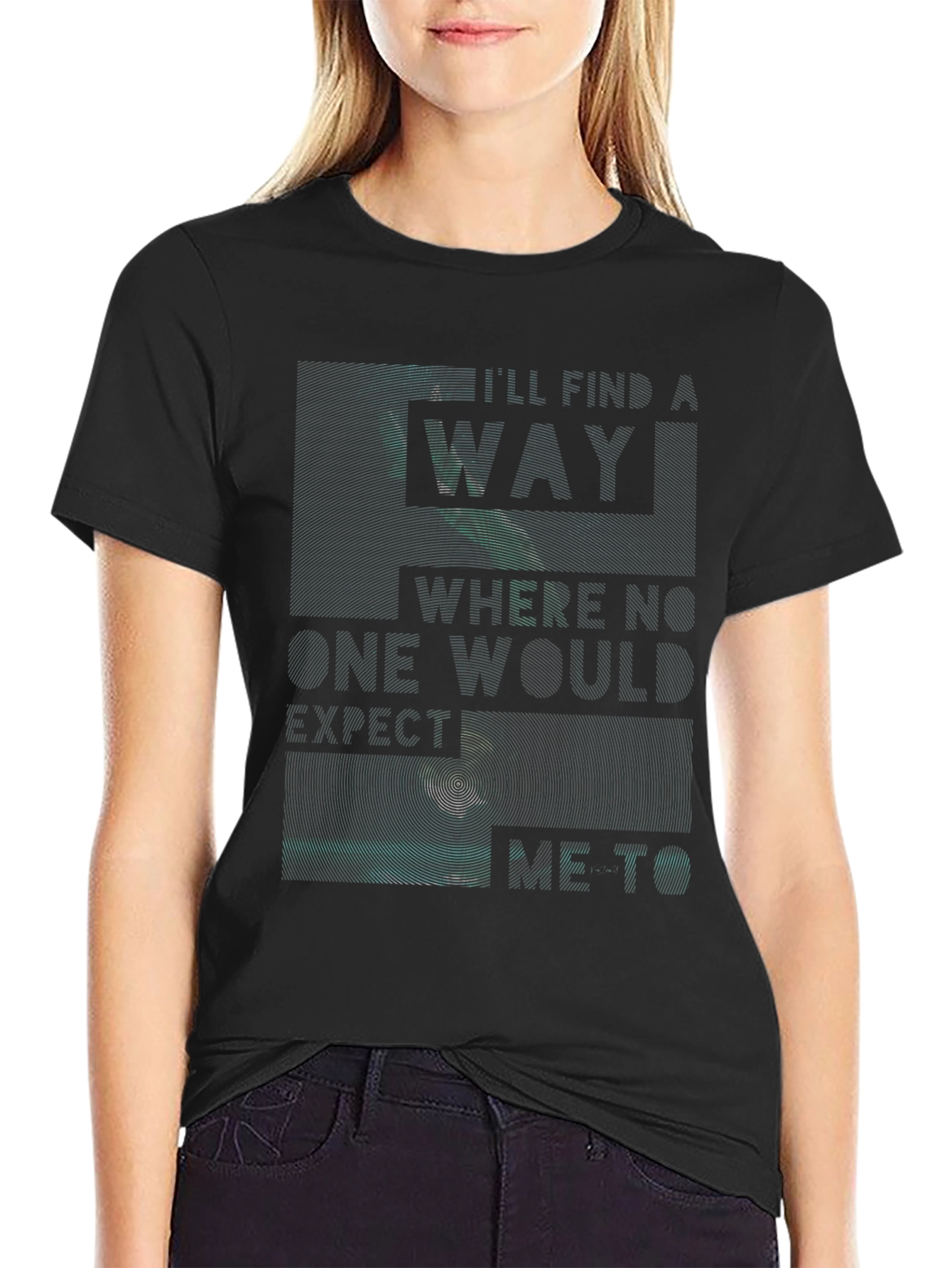 Black Graphic Tee - Cool Streetwear Style