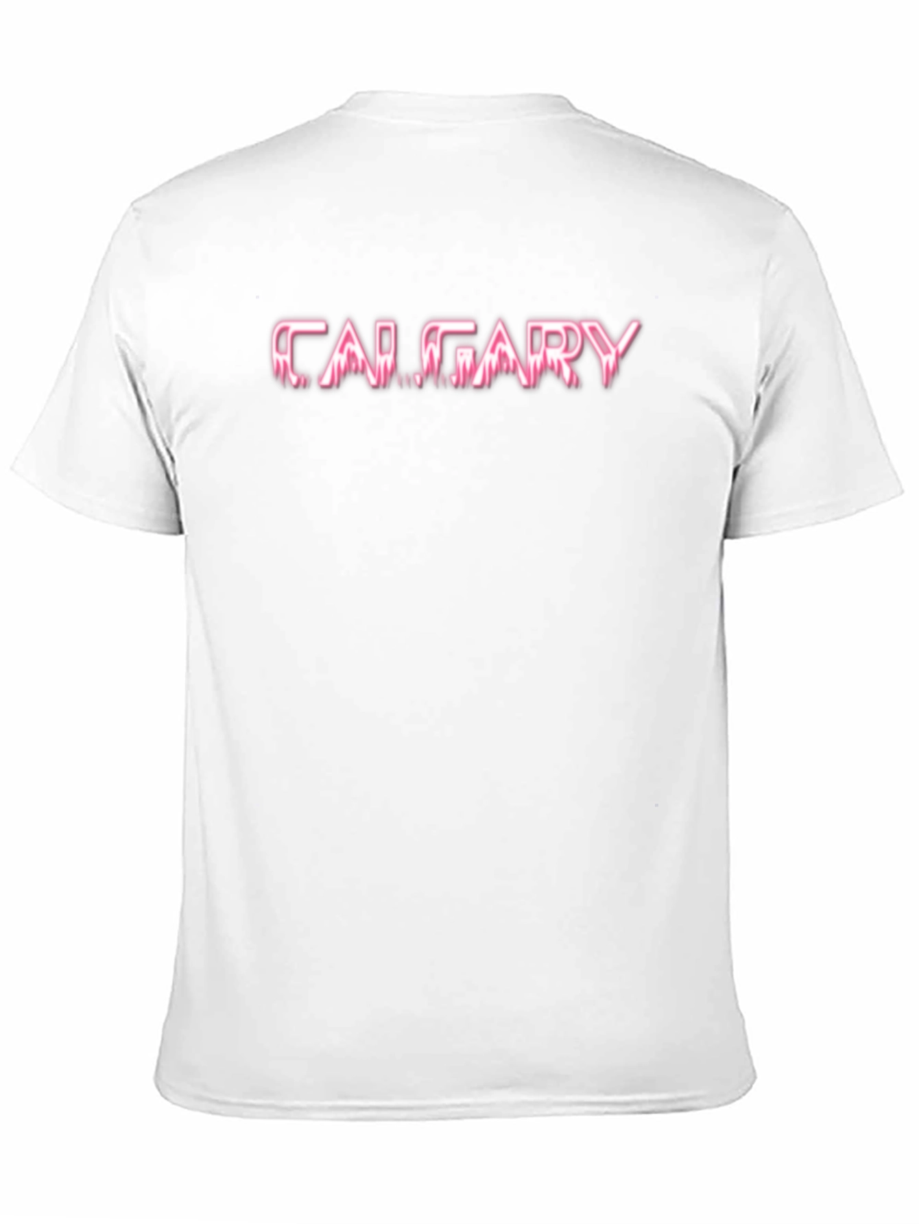 Calgary Neon Graphic Black T-Shirt