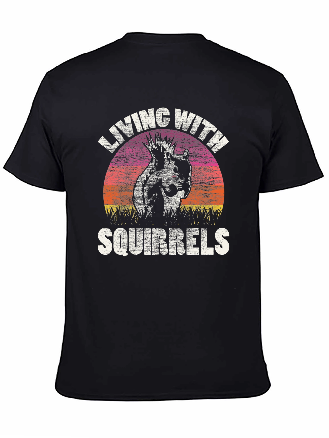 Living With Squirrels Graphic Tee