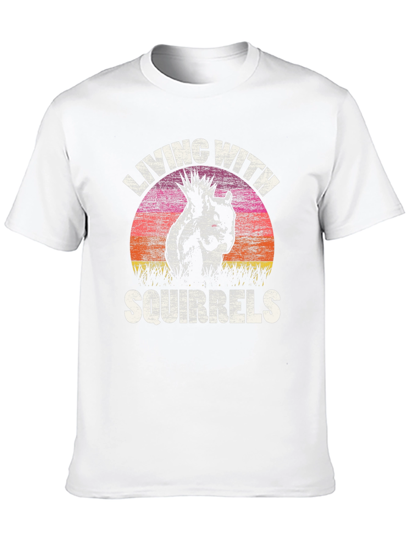 Living With Squirrels Graphic Tee