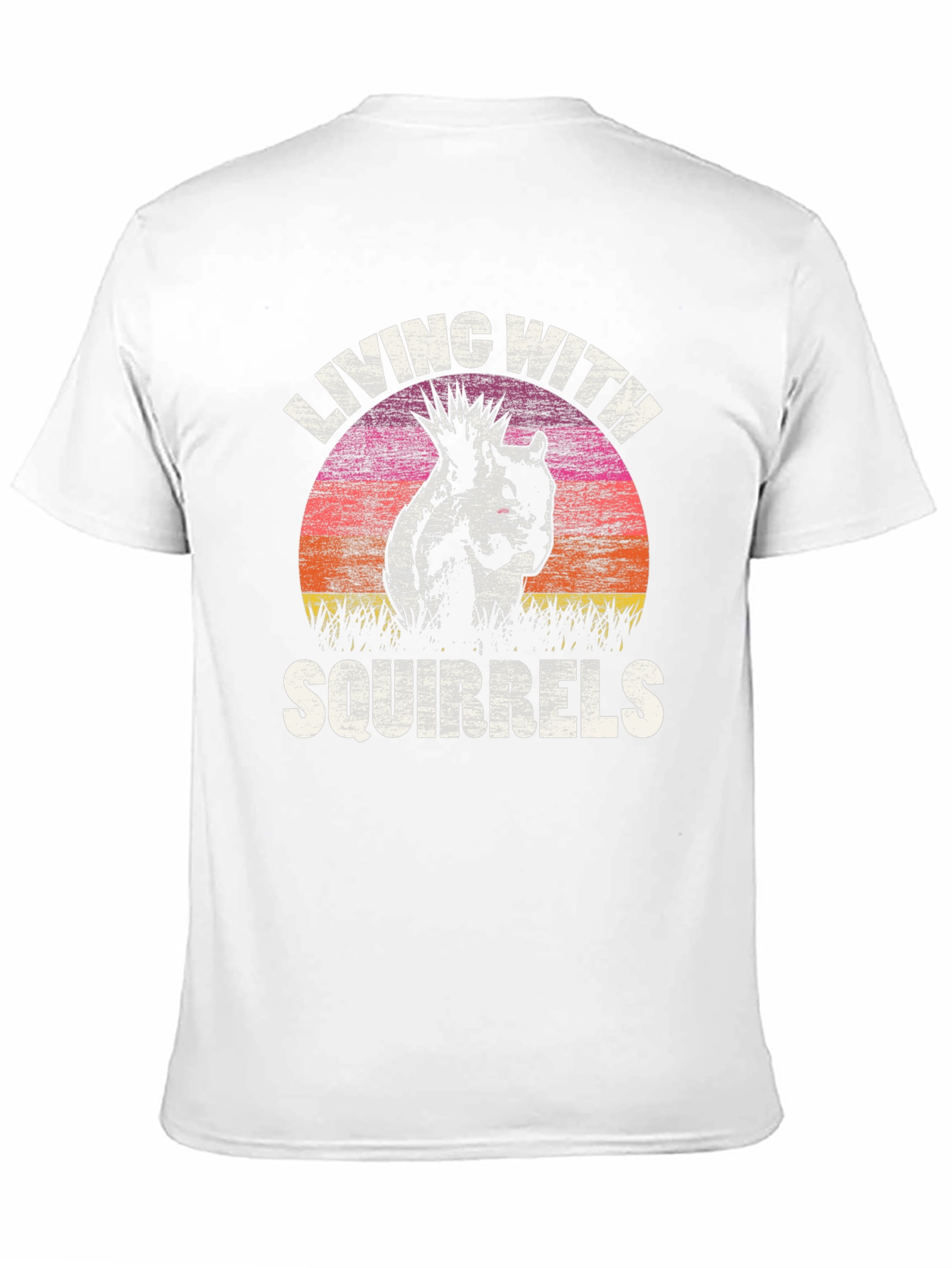Living With Squirrels Graphic Tee