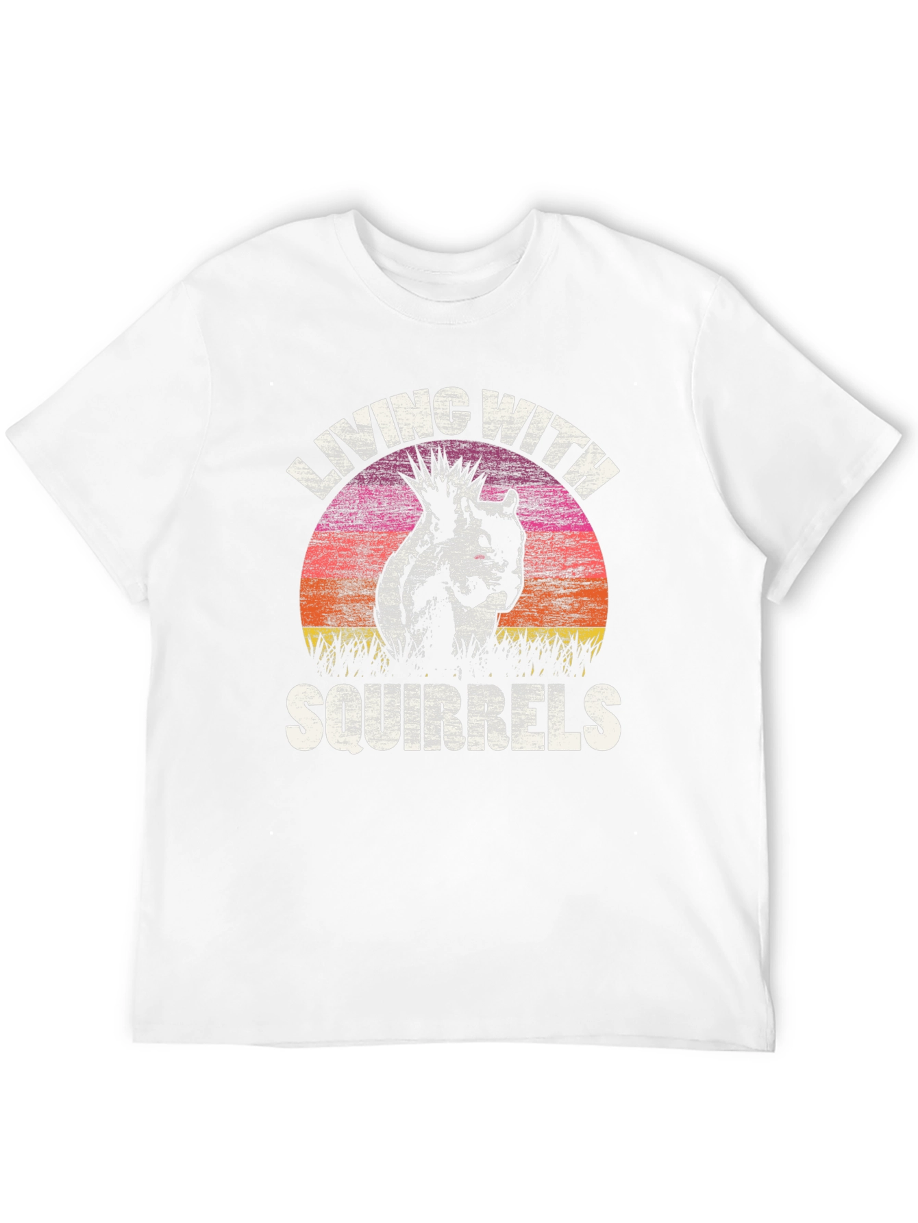 Living With Squirrels Graphic Tee
