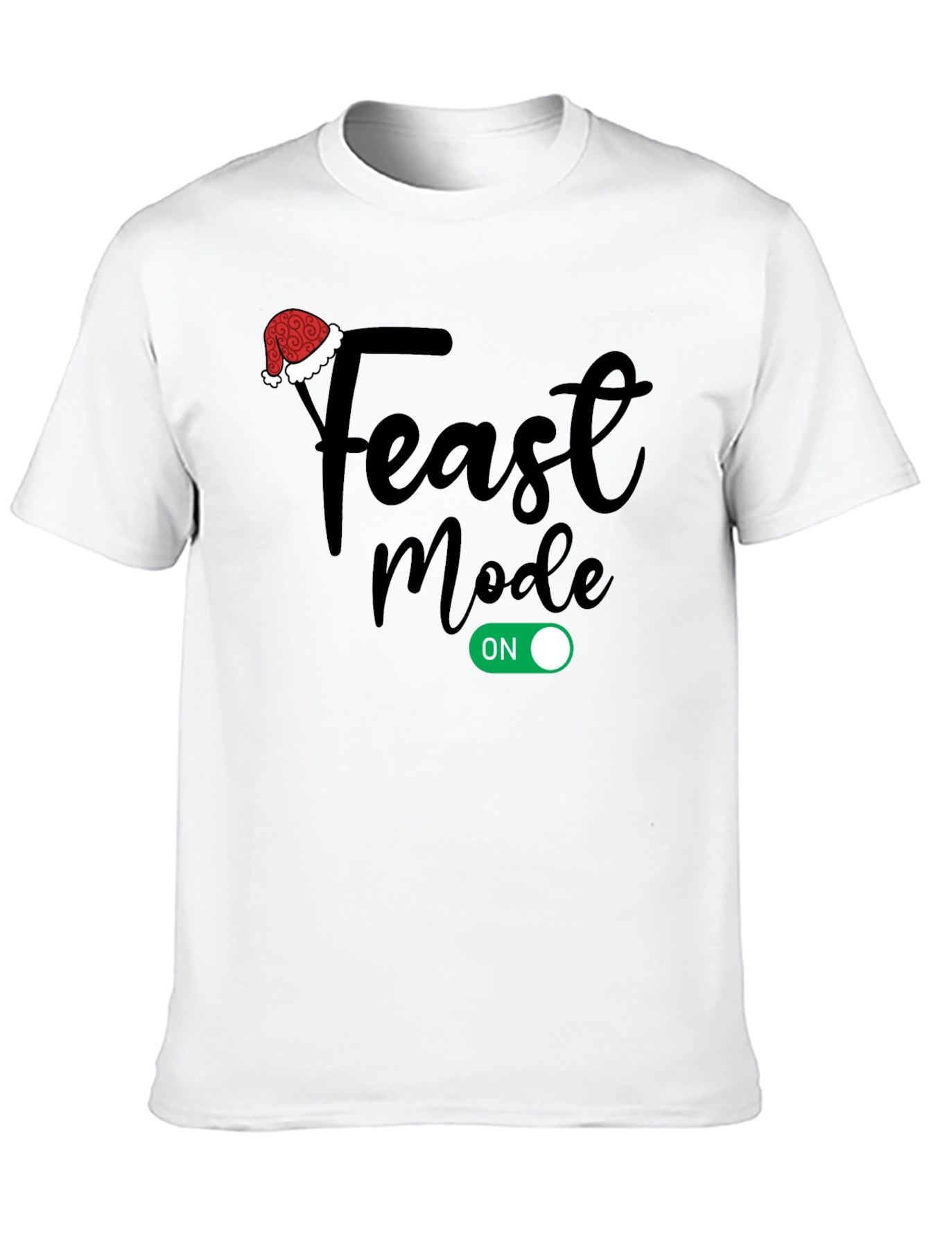 Feast Mode ON Black Holiday T-Shirt