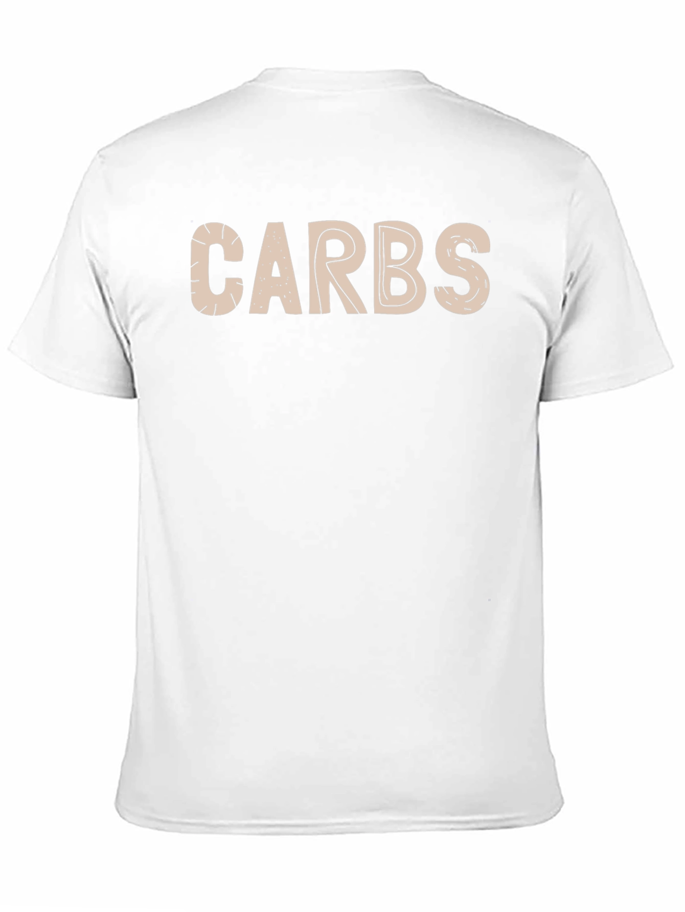 Carbs Graphic T-Shirt -  Unisex Crew Neck Tee