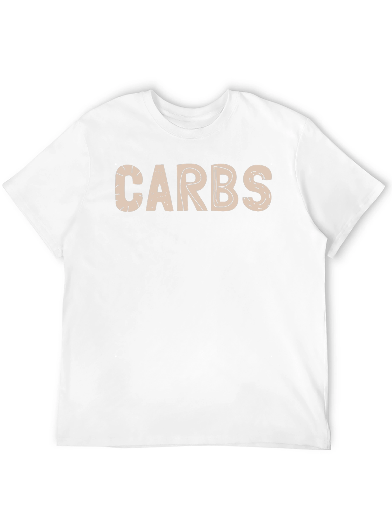 Carbs Graphic T-Shirt -  Unisex Crew Neck Tee
