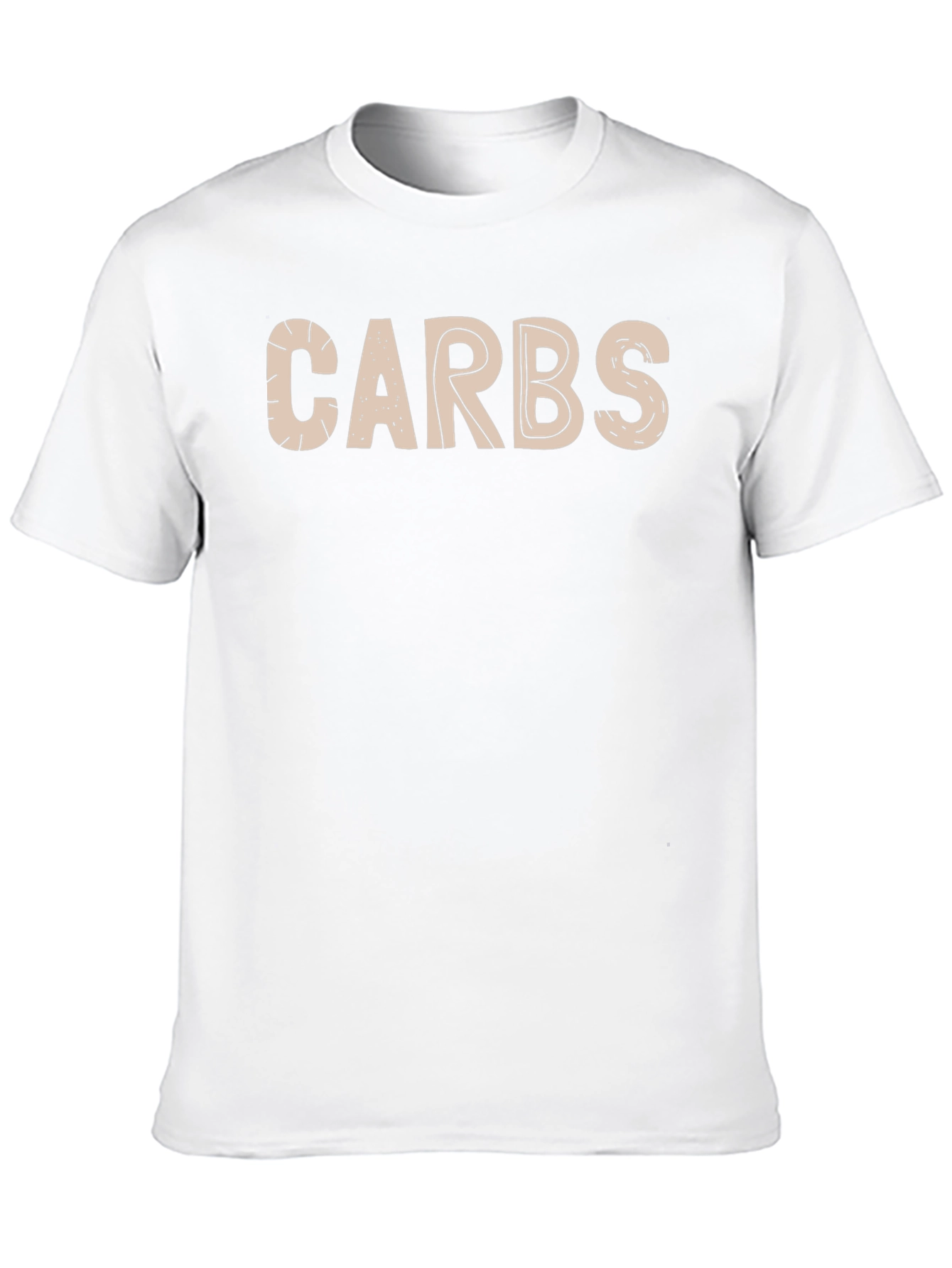 Carbs Graphic T-Shirt -  Unisex Crew Neck Tee