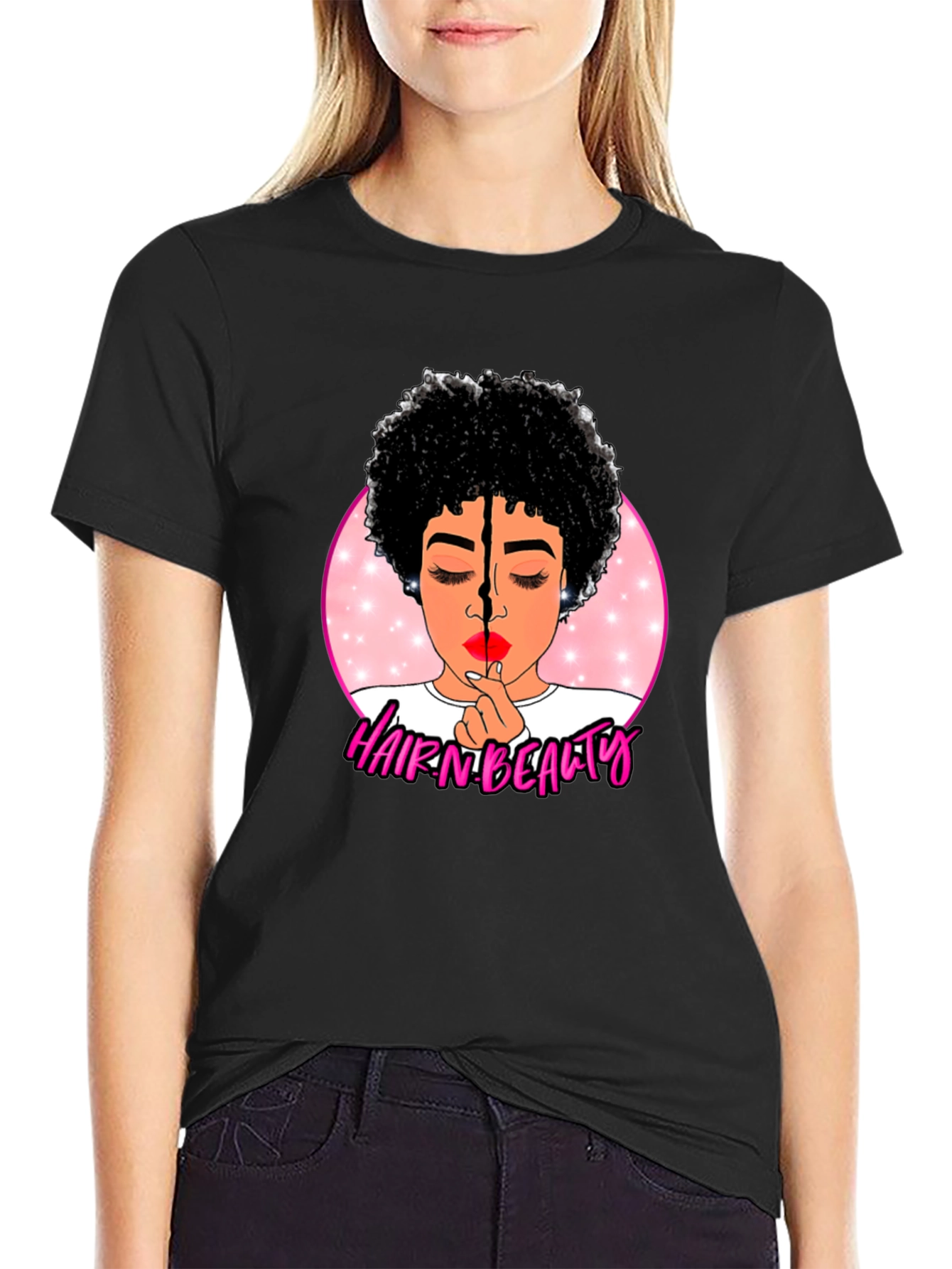 Hair and Beauty Graphic T-Shirt