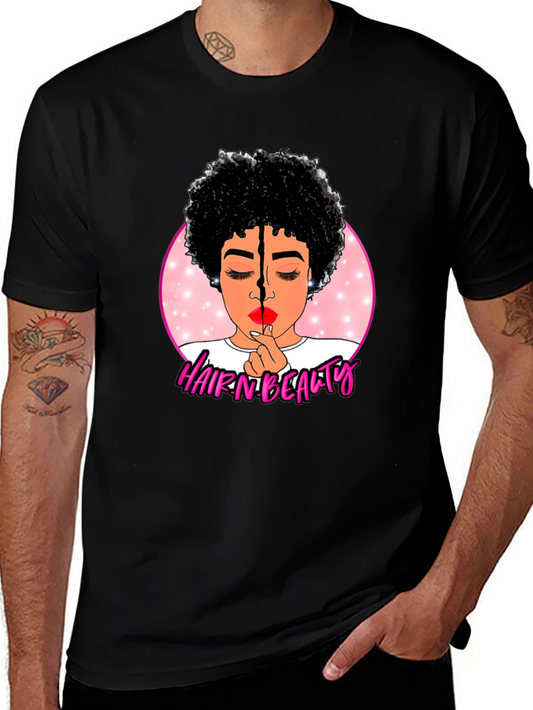 Hair and Beauty Graphic T-Shirt