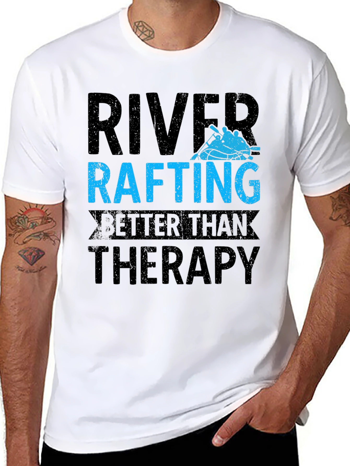 River Rafting T-Shirt - Therapy Alternative