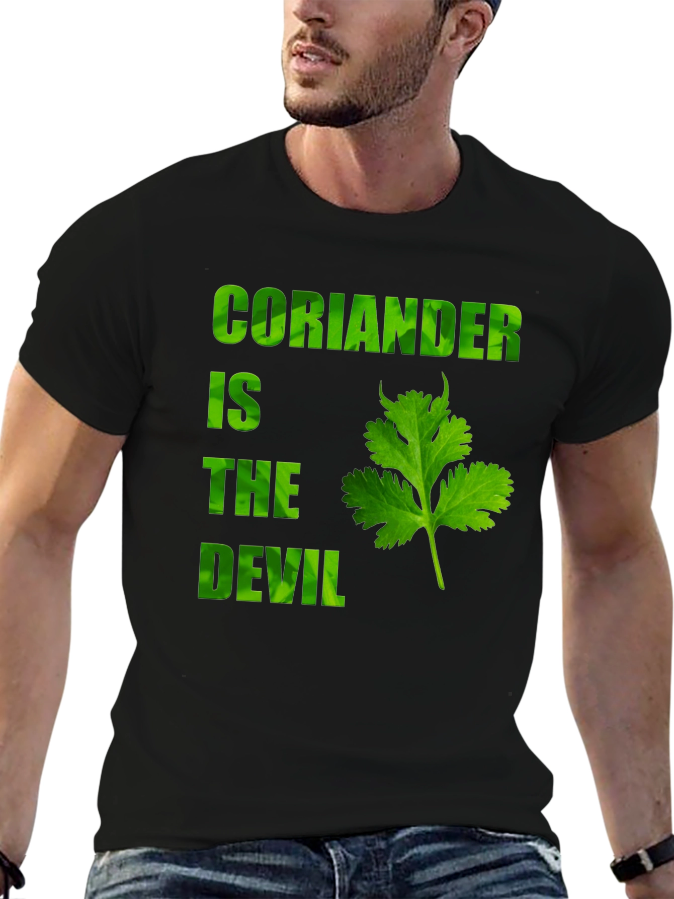 Coriander Is The Devil Novelty T-Shirt