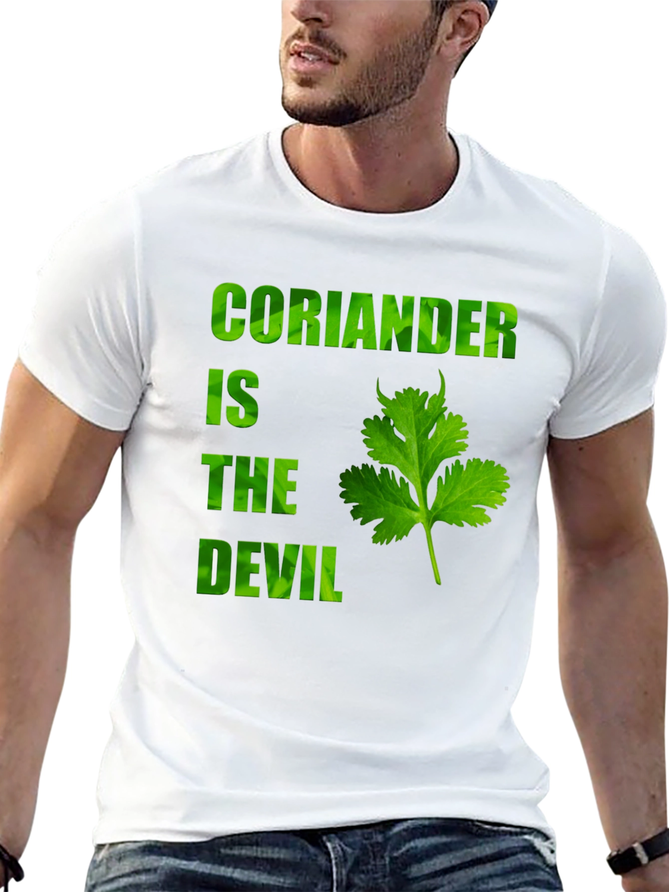 Coriander Is The Devil Novelty T-Shirt