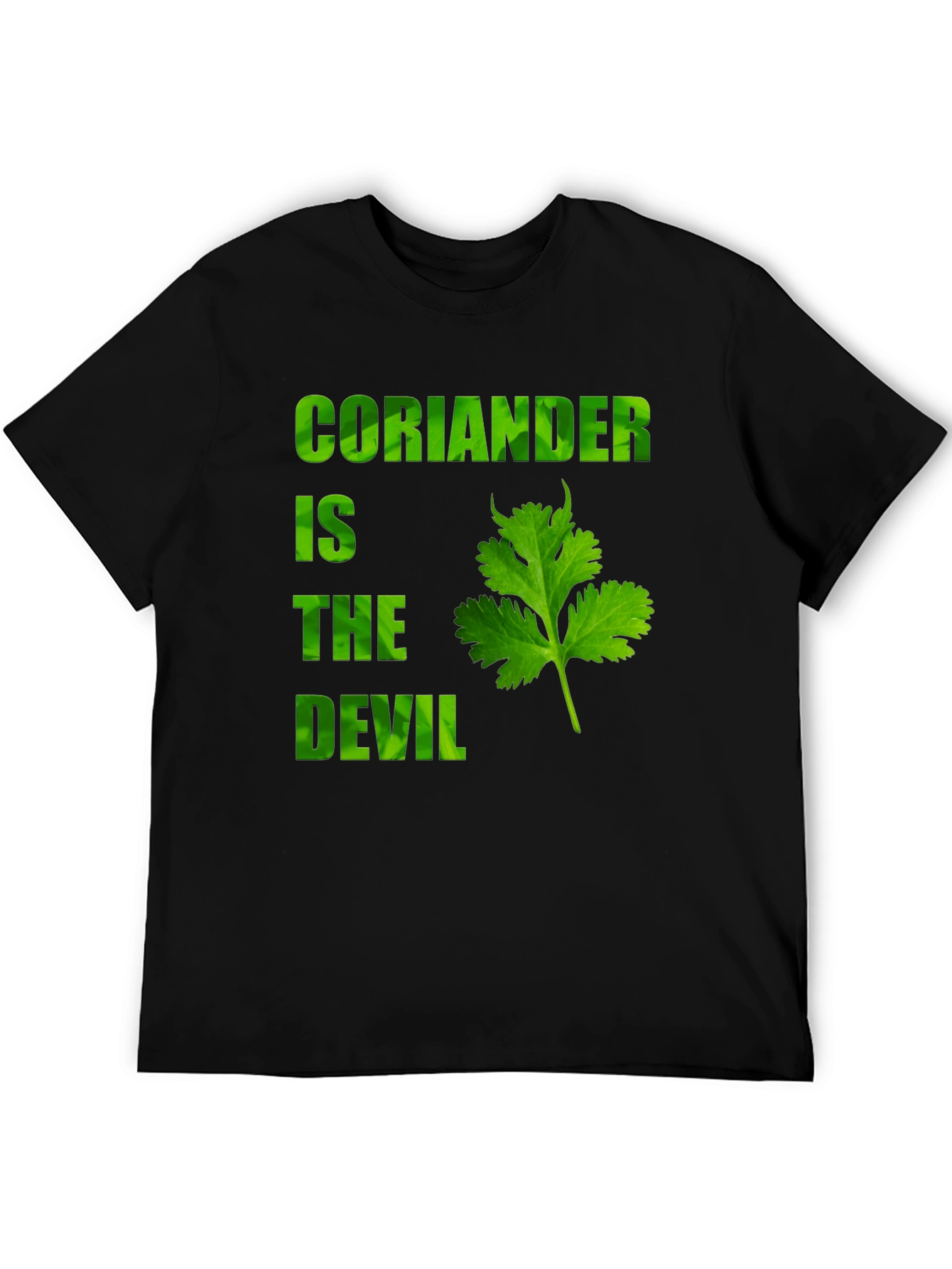 Coriander Is The Devil Novelty T-Shirt
