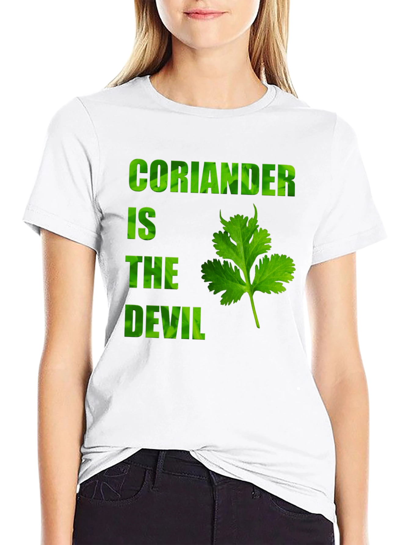 Coriander Is The Devil Novelty T-Shirt