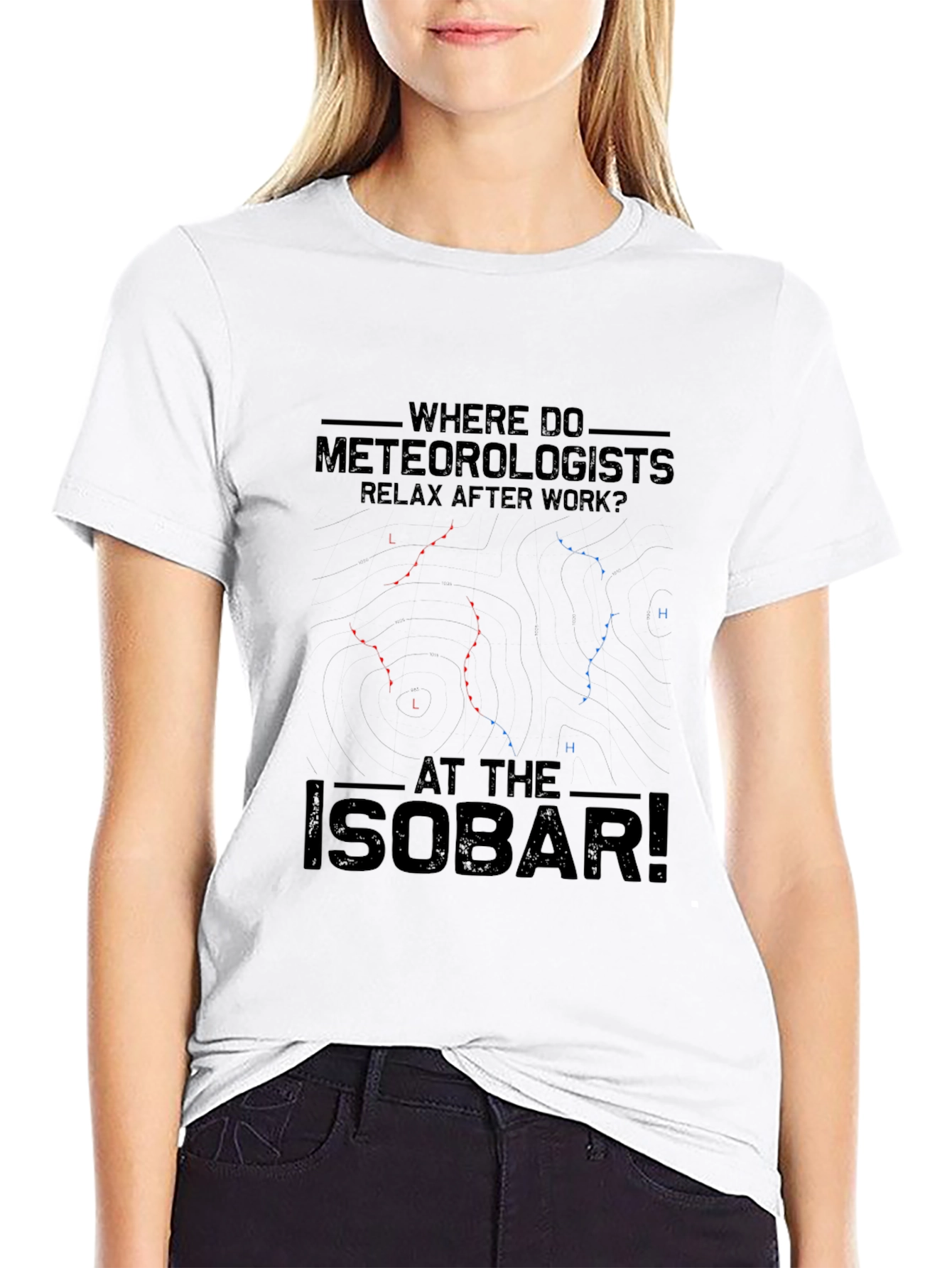 Meteorologist Isobar T-Shirt - Funny Weather Pun