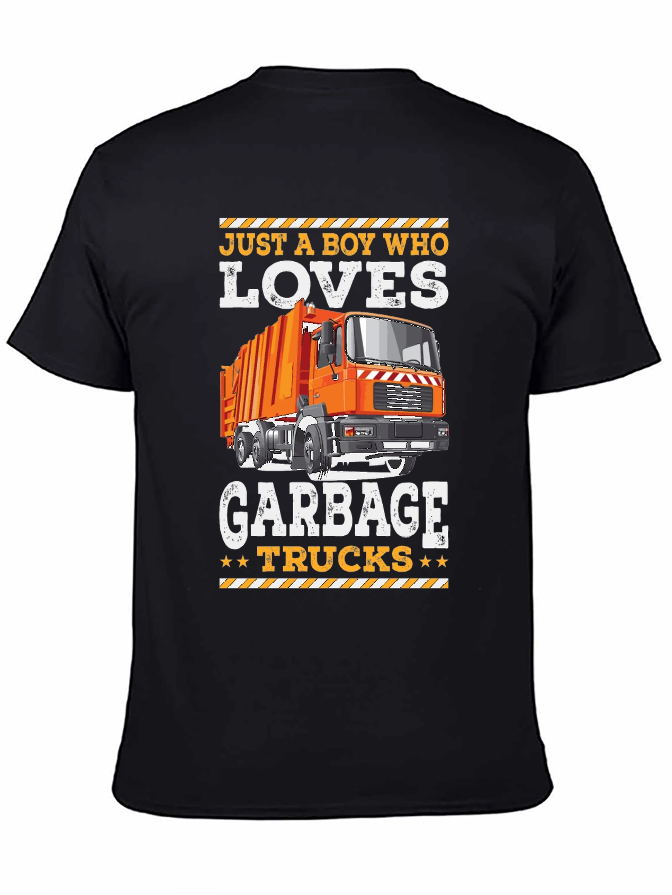Boy Who Loves Garbage Trucks T-Shirt