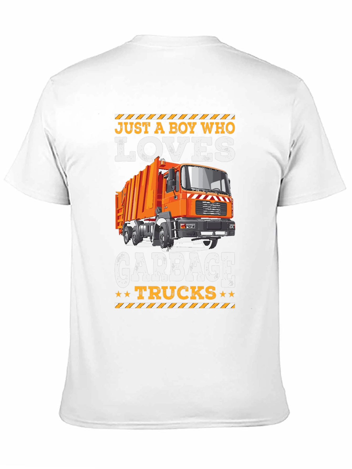 Boy Who Loves Garbage Trucks T-Shirt
