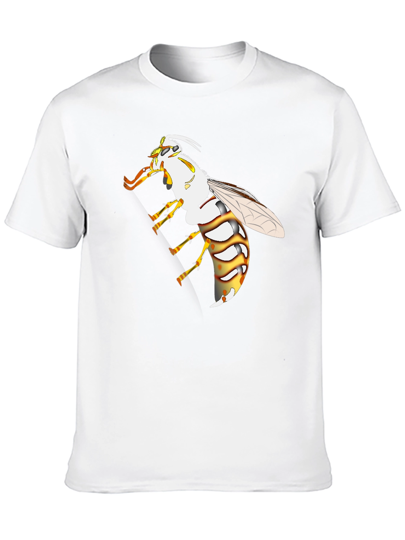 Wasp Graphic Black T-Shirt