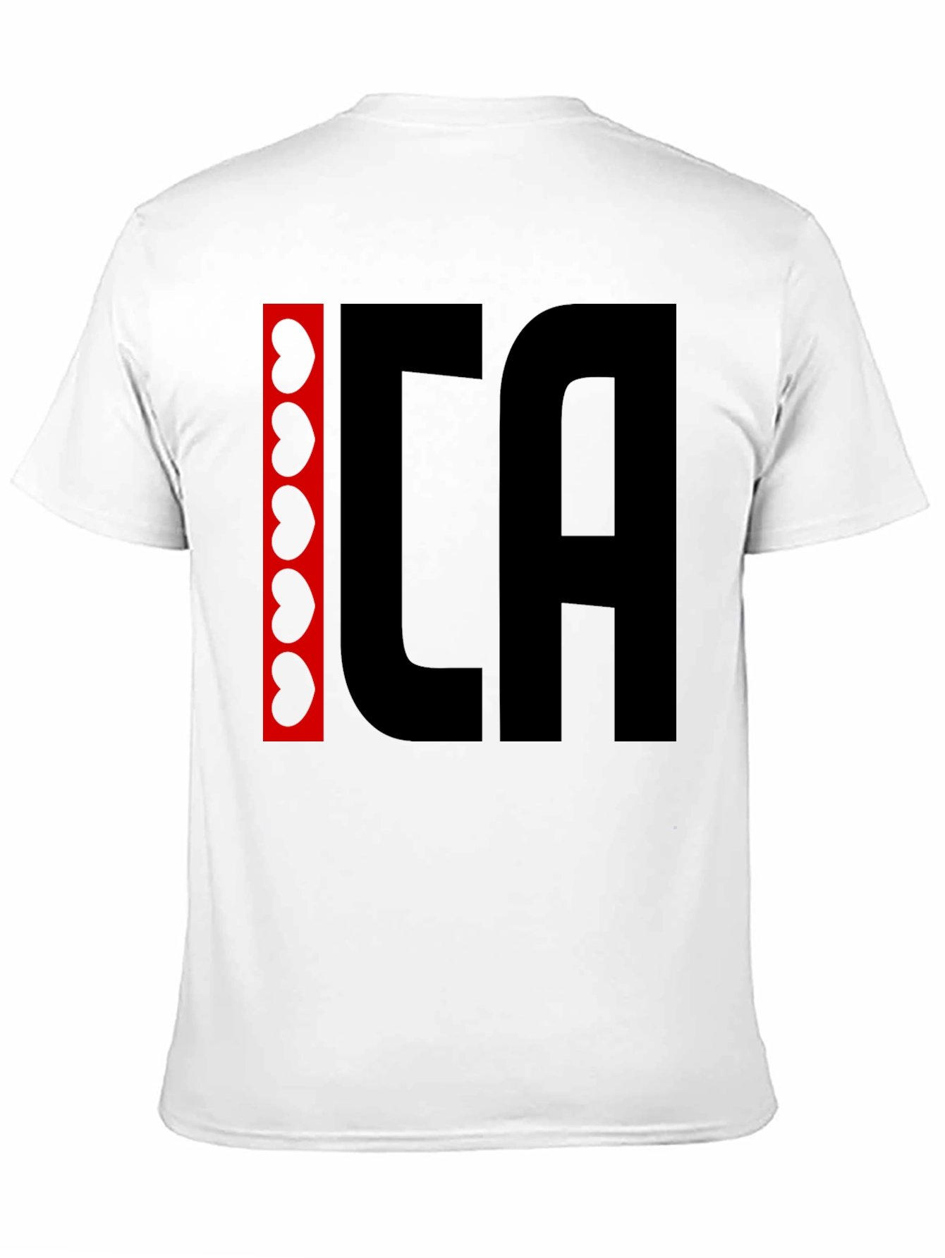 ICA Kidney Beans Graphic Black T-Shirt