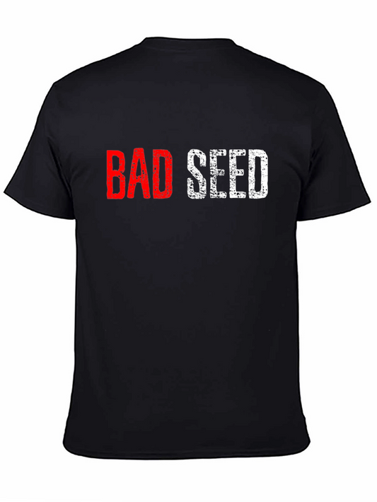 Bad Seed Graphic Print T-Shirt - Casual Tee