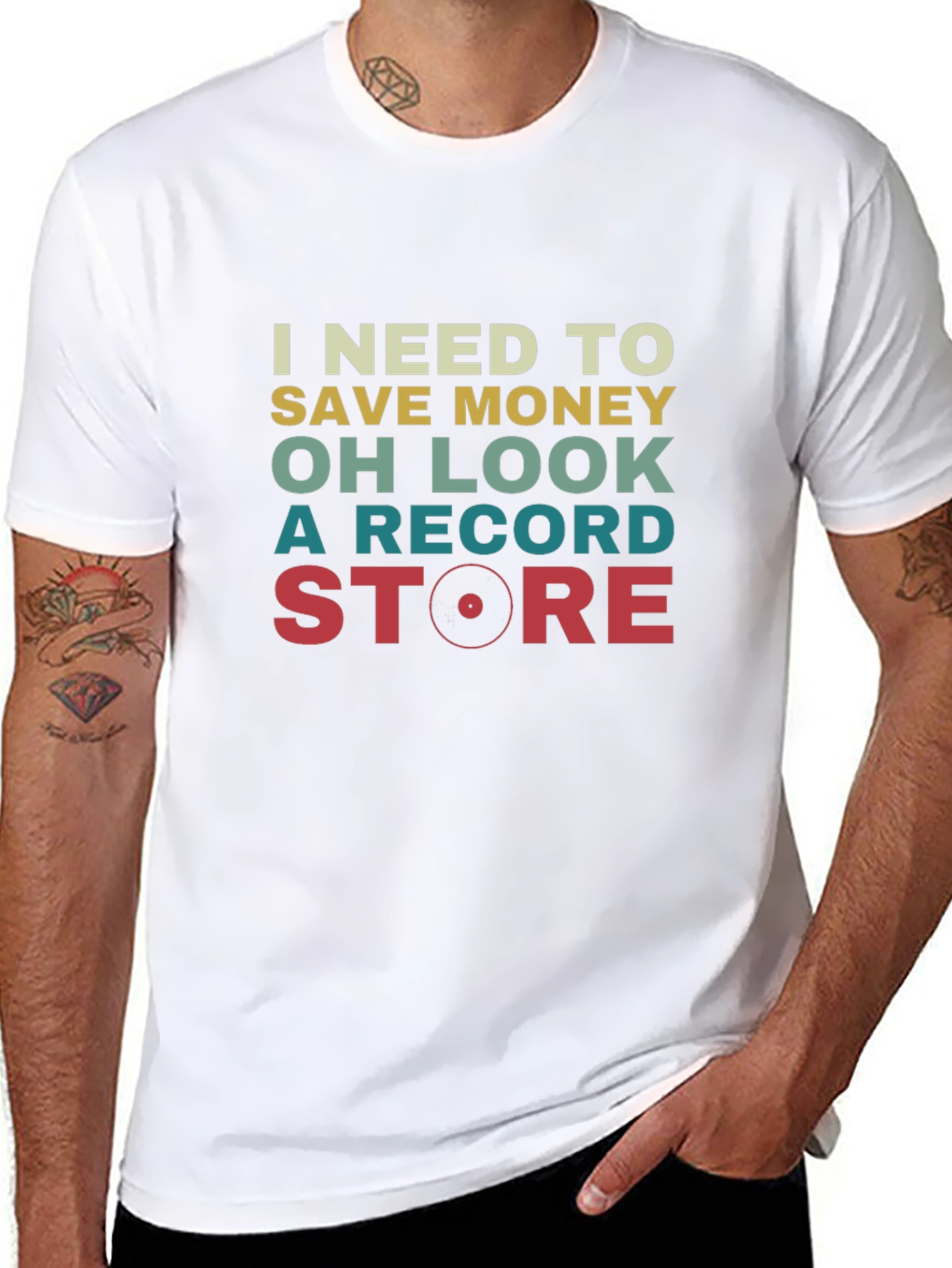 Funny Record Store T-Shirt